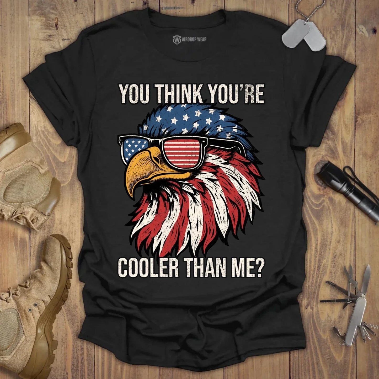 Cooler Than Me T-shirt Black