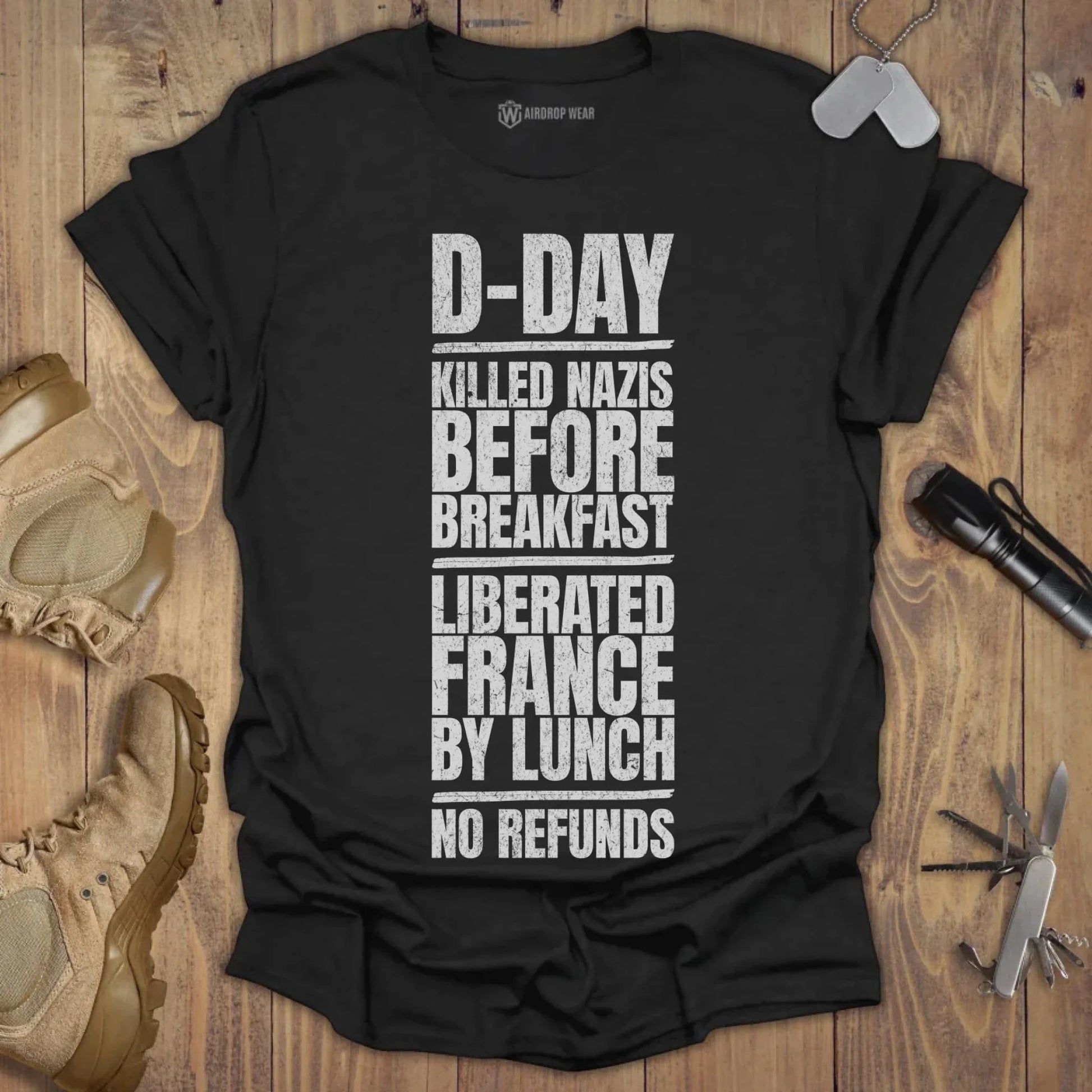 D-Day T-shirt Black
