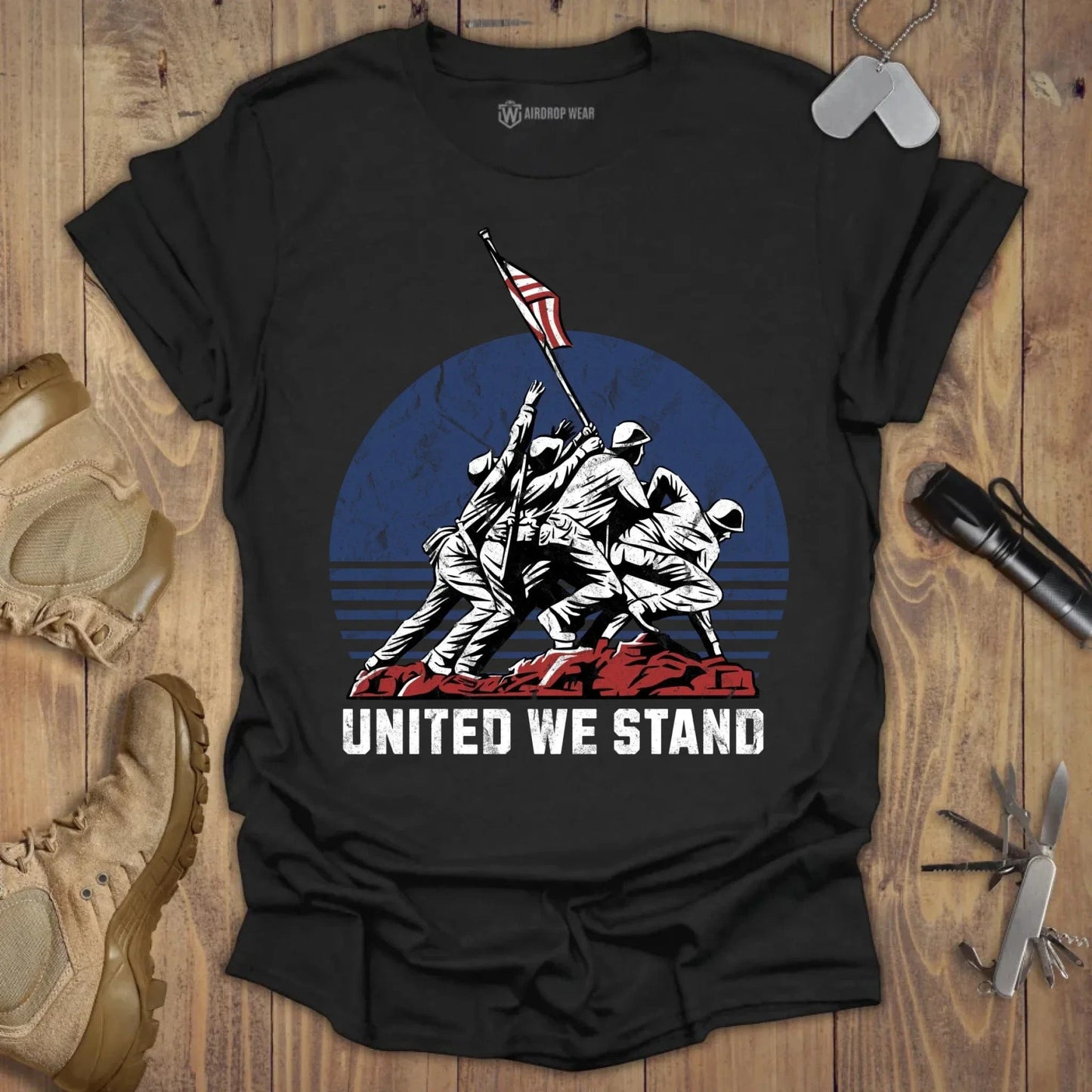 United We Stand T-shirt Black