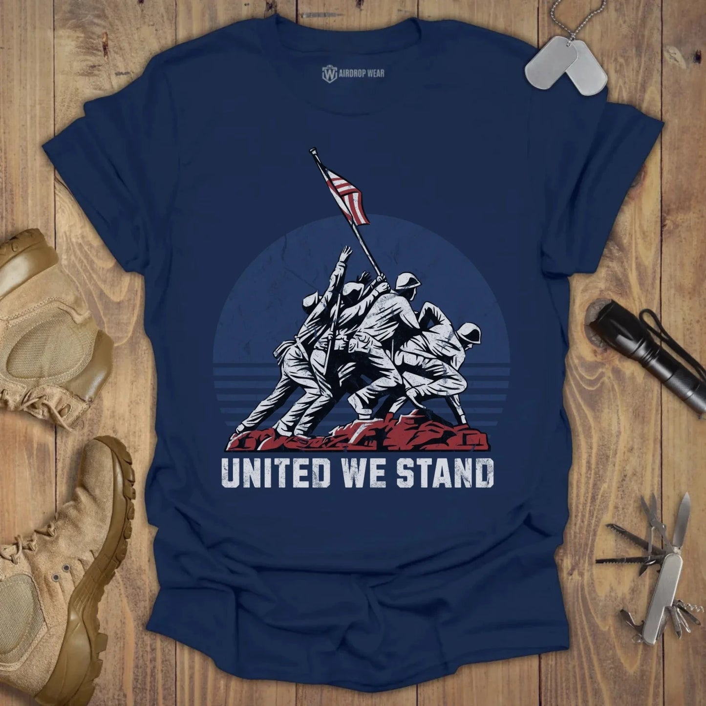 United We Stand T-shirt Navy