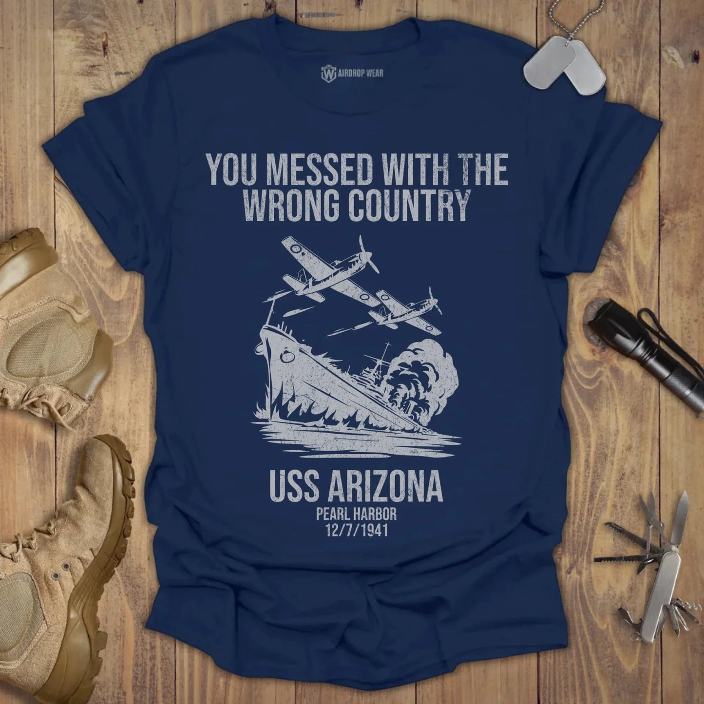 Pearl Harbor T-shirt Navy