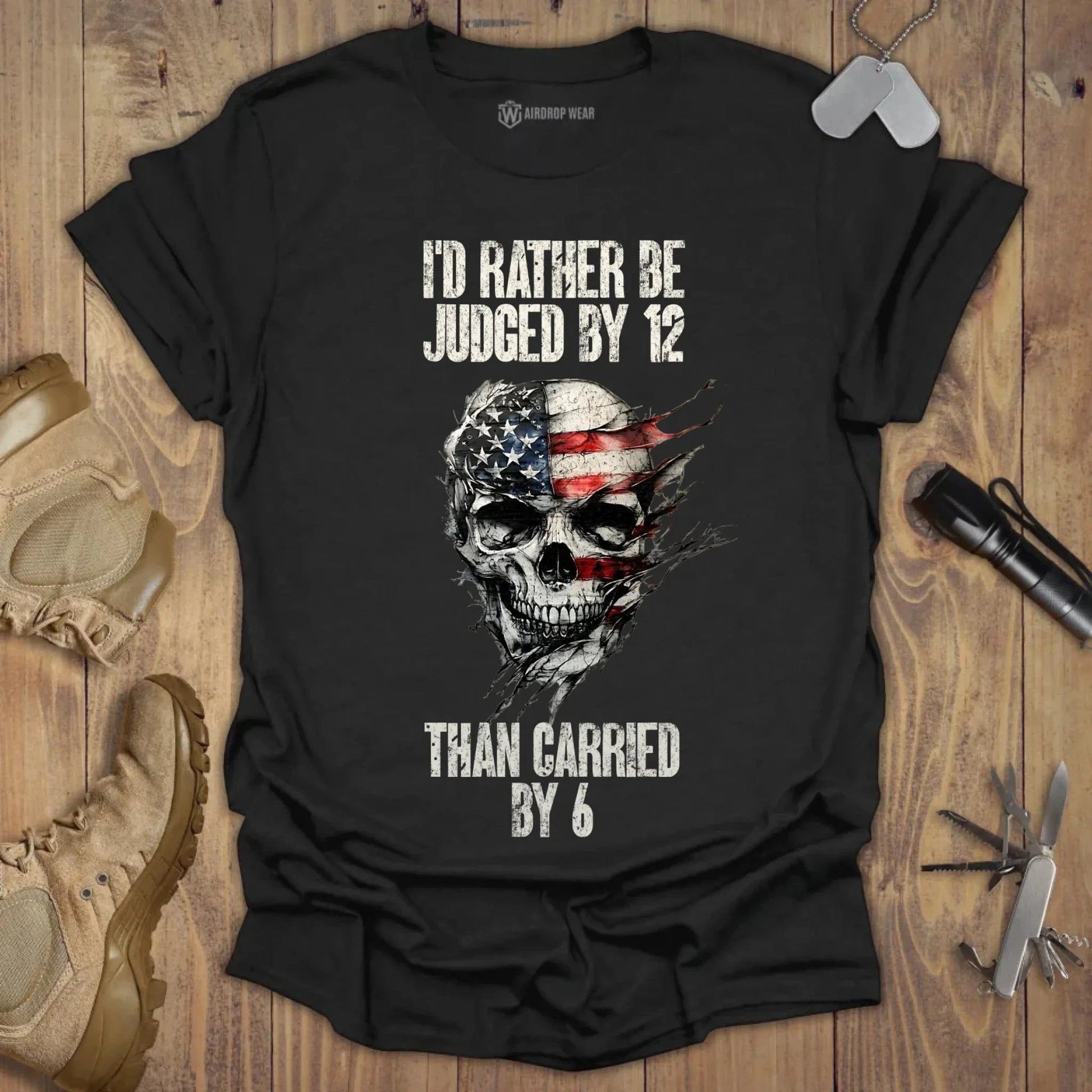 Judged By 12 T-shirt Black
