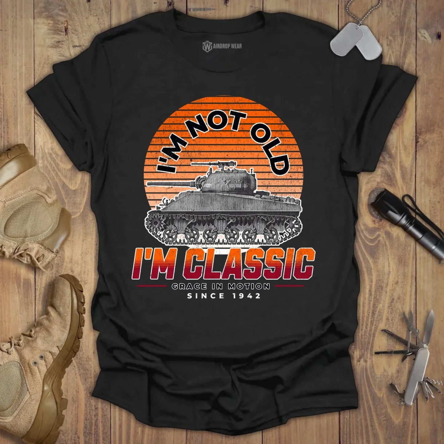 Grace In Motion T-shirt Black