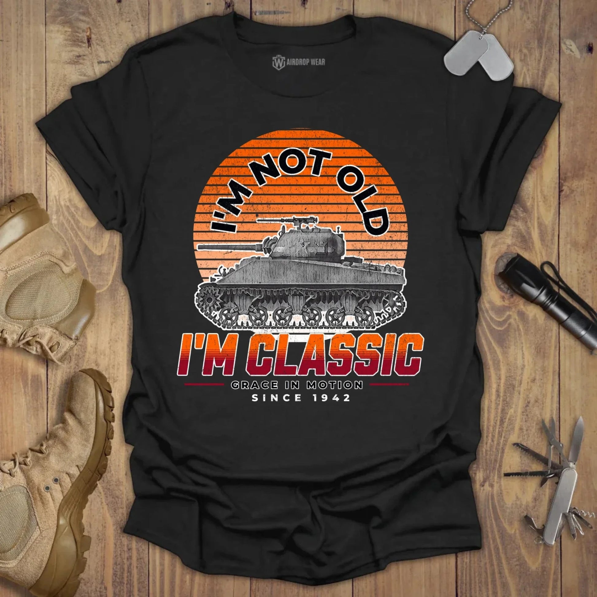 Grace In Motion T-shirt Black