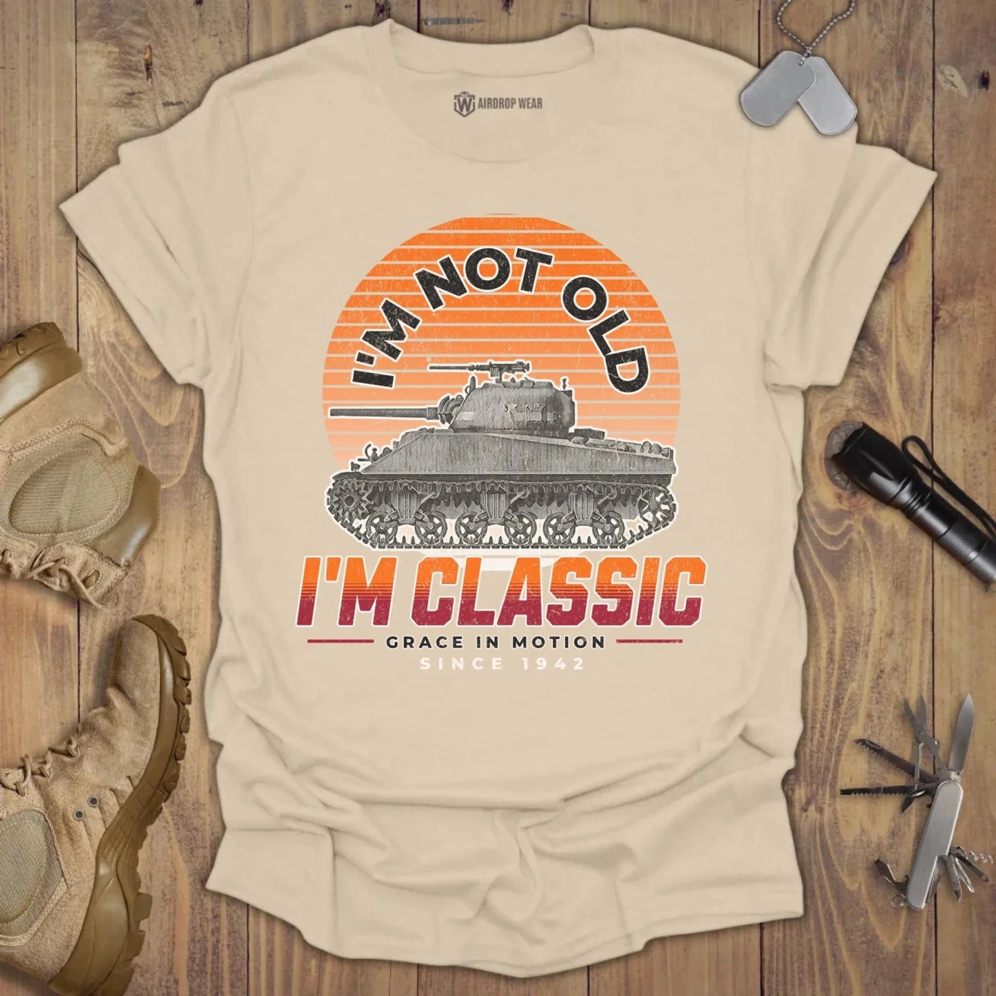 Grace In Motion T-shirt Sand