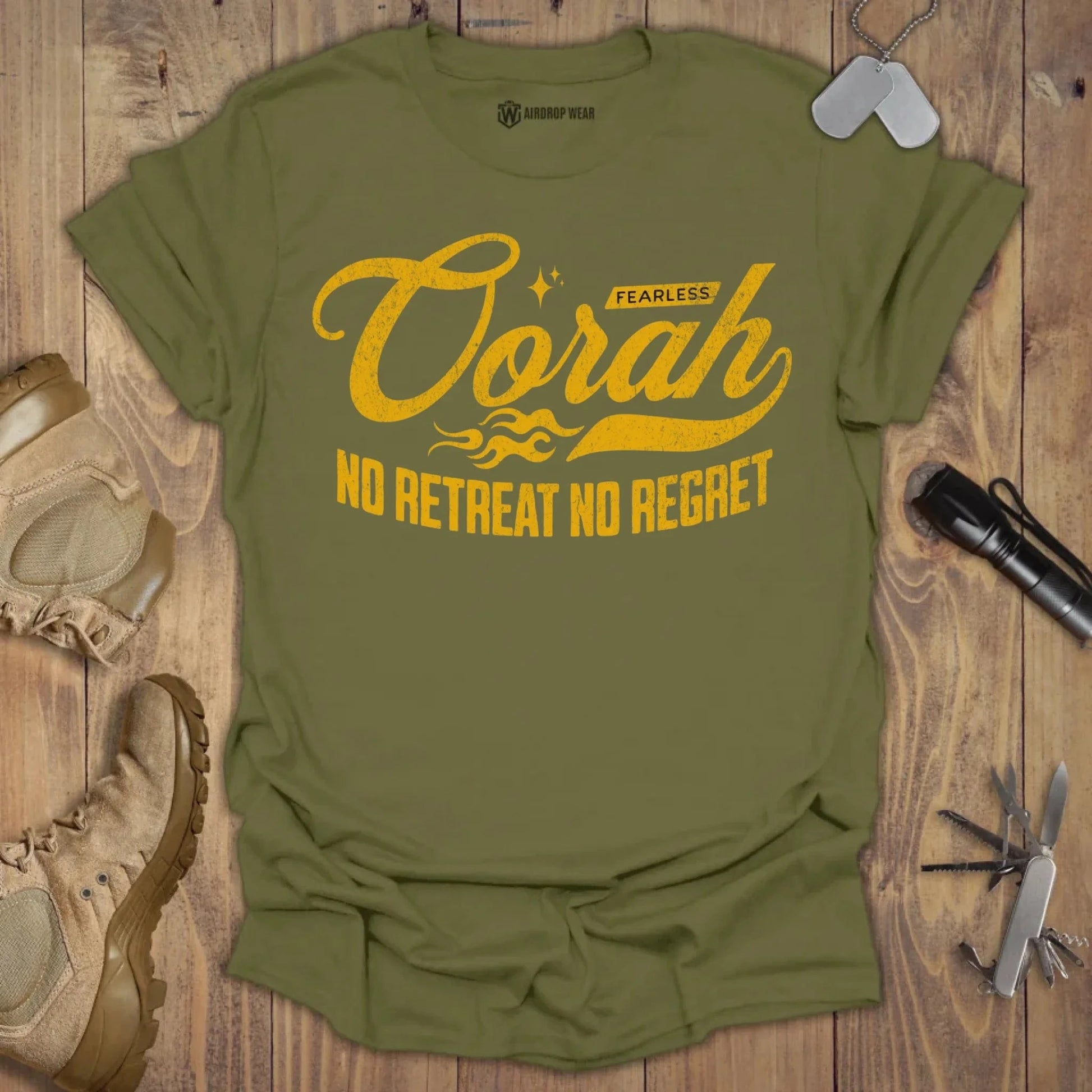 Oorah T-shirt Sand