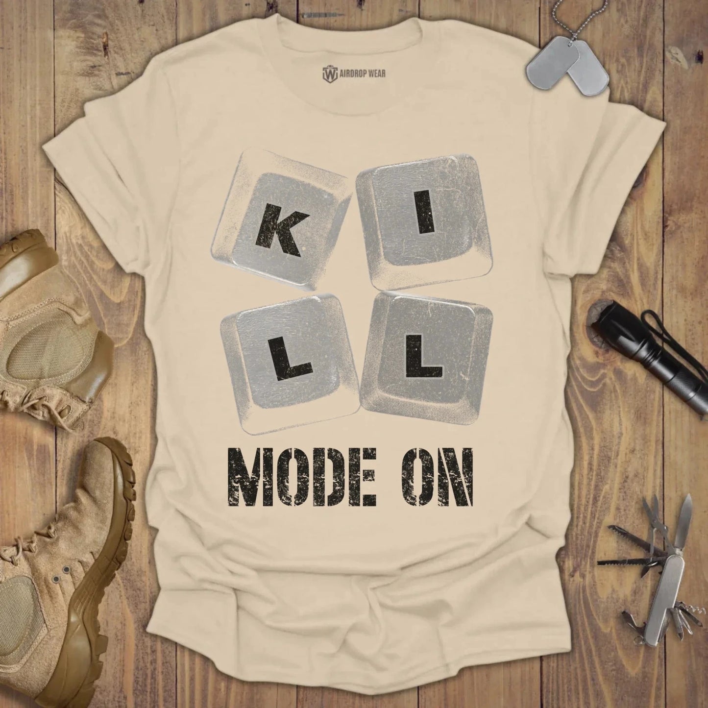 Kill Mode T-shirt Sand