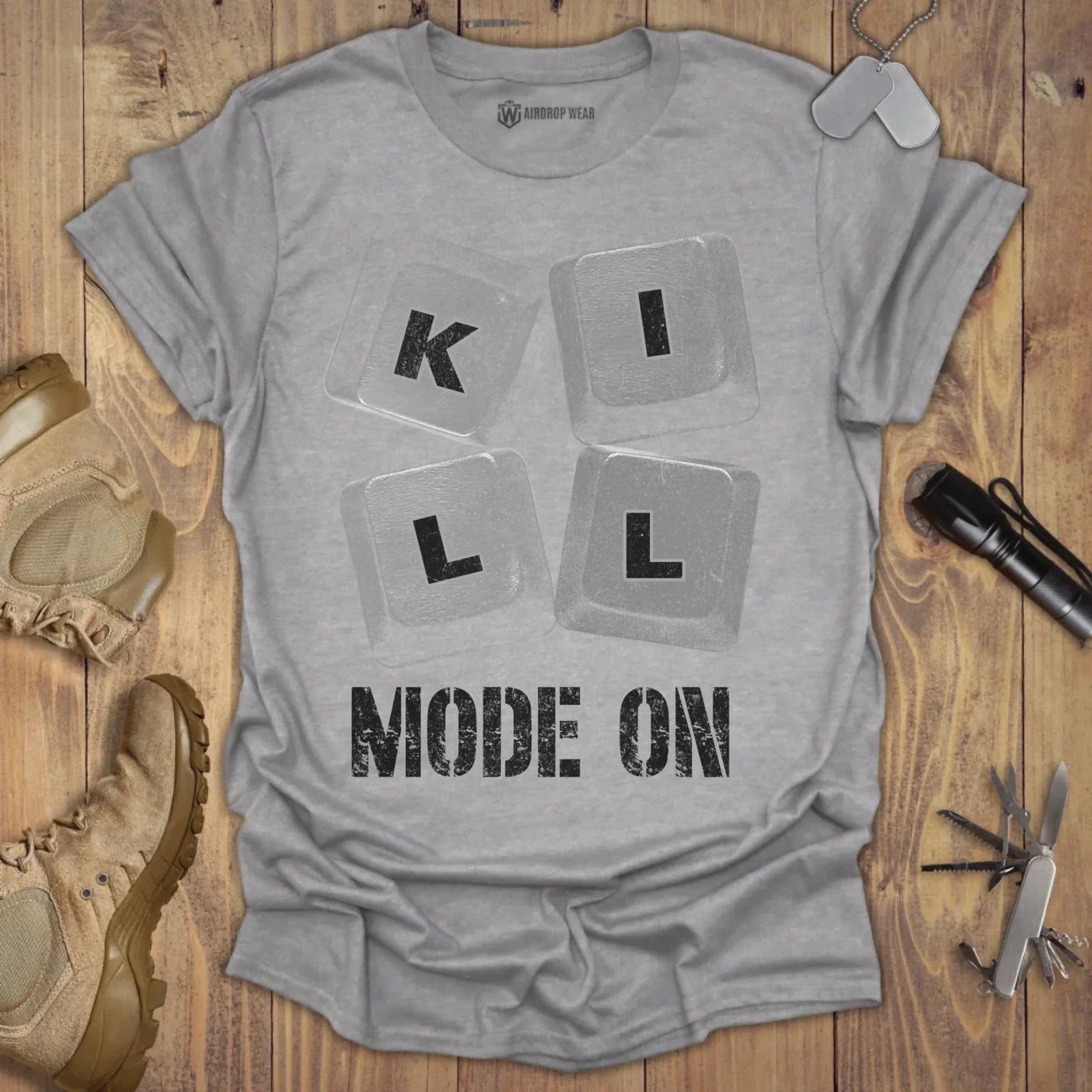 Kill Mode T-shirt Sport Grey