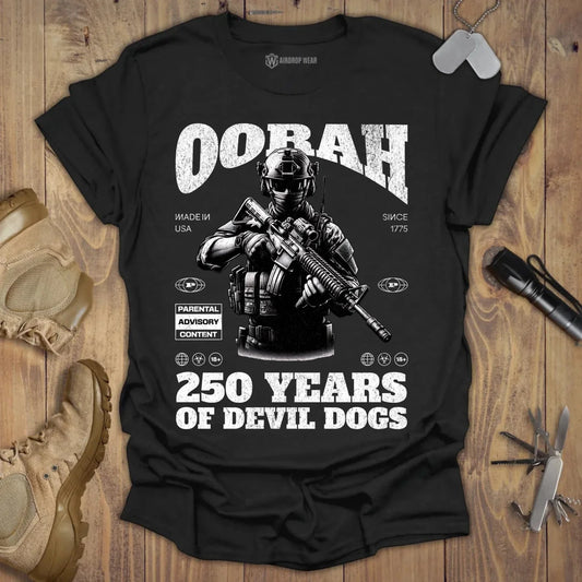 Oorah T-shirt Black