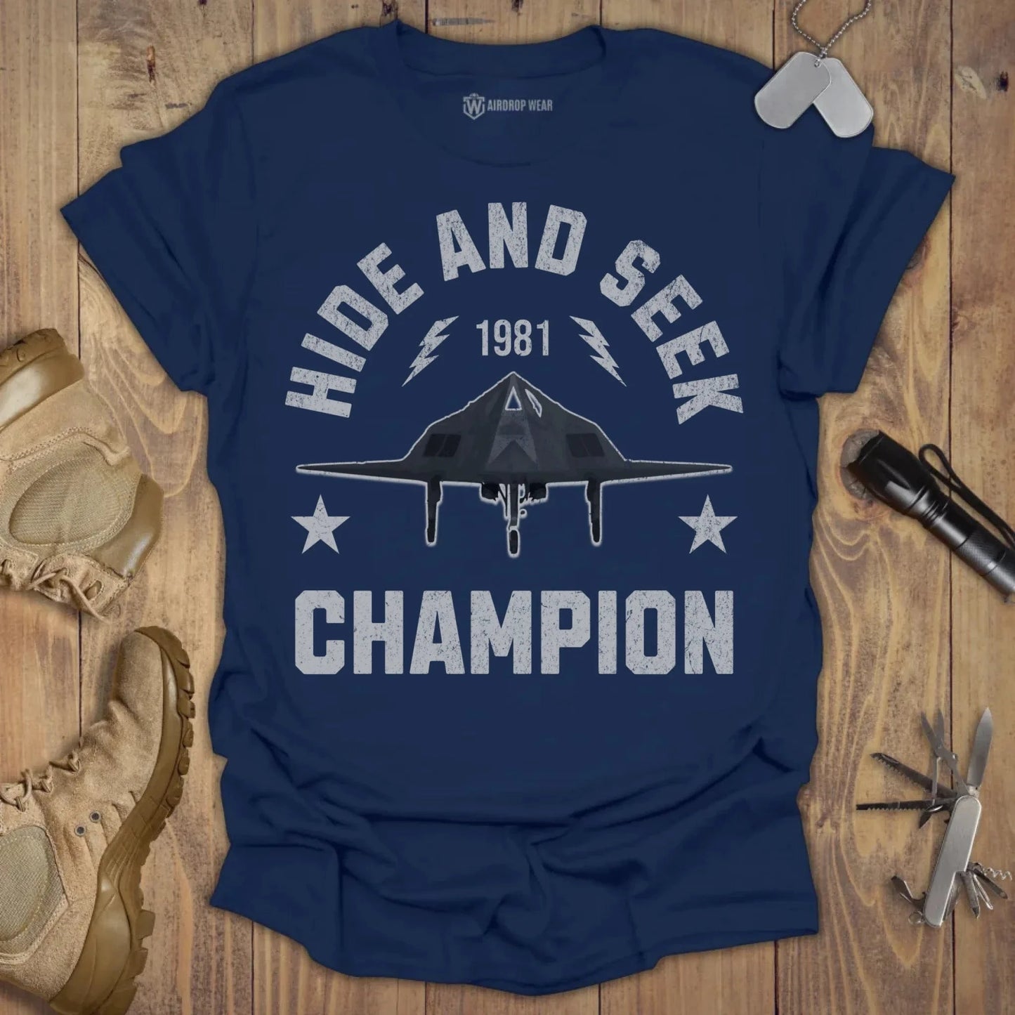 Hide And Seek T-shirt Navy