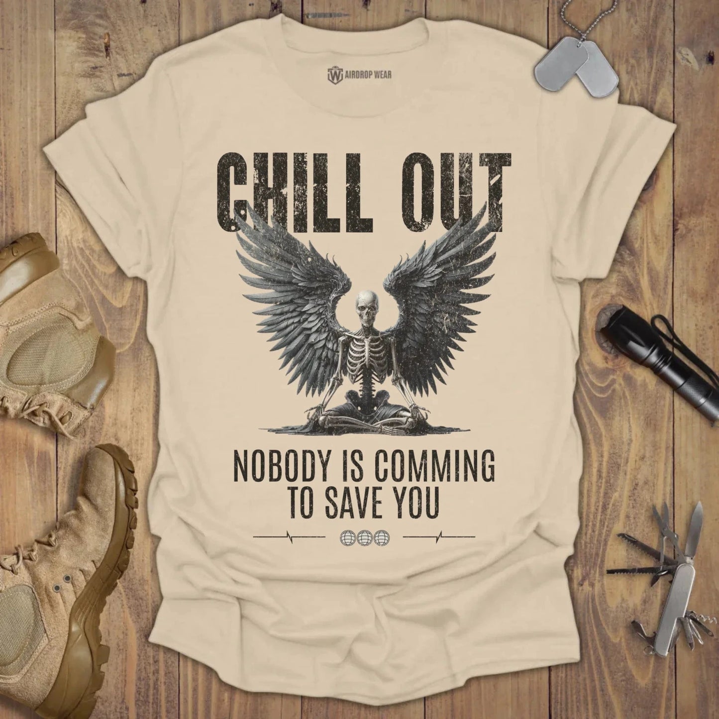 Chill Out T-shirt Sand