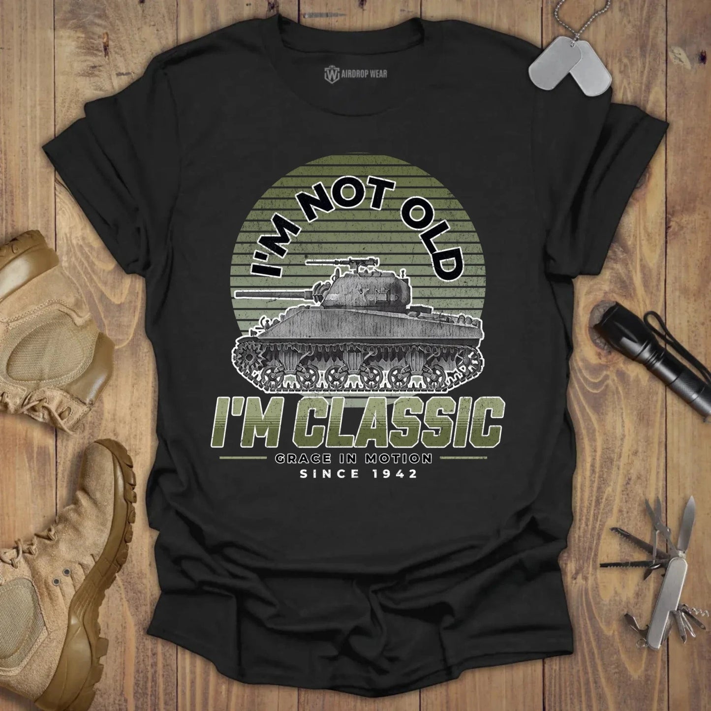 Grace In Motion T-shirt Black