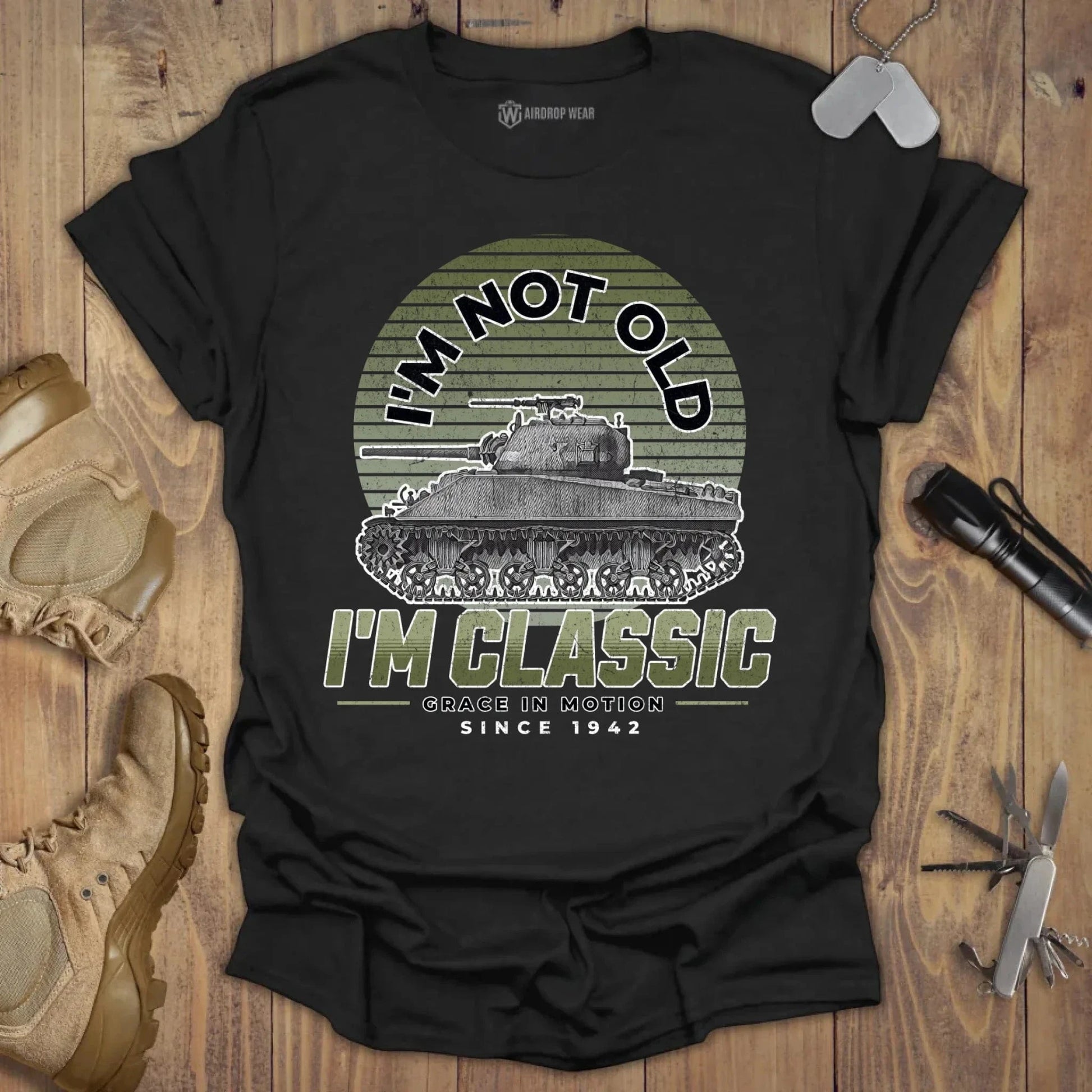 Grace In Motion T-shirt Black