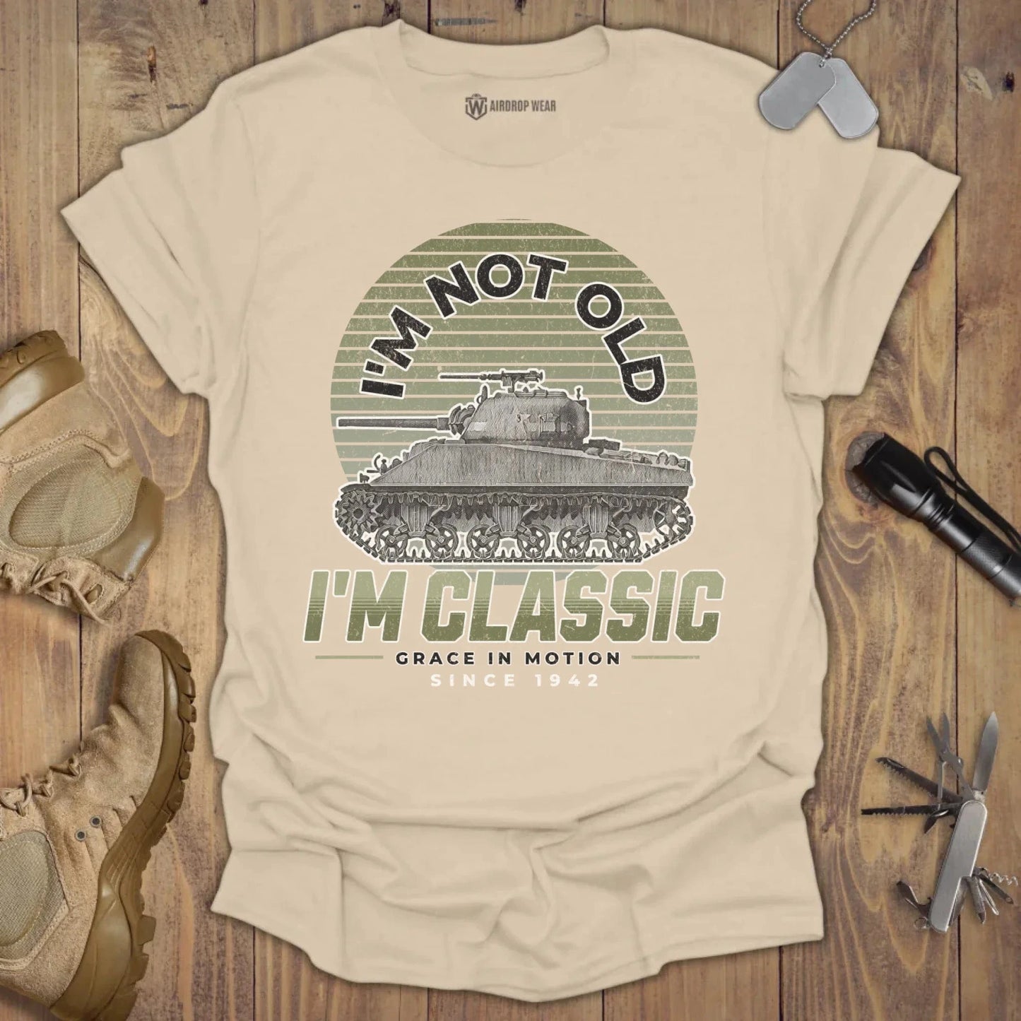 Grace In Motion T-shirt Sand