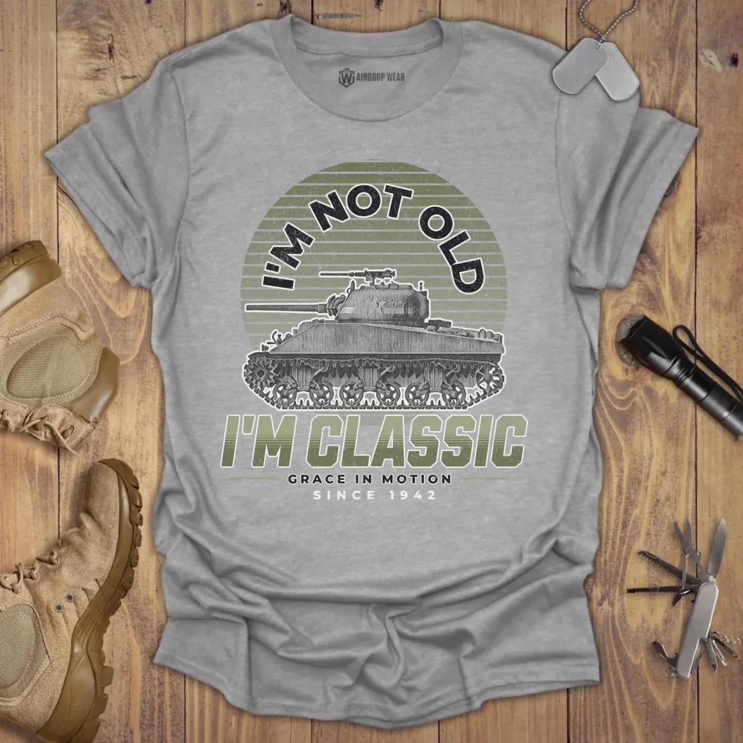 Grace In Motion T-shirt Sport Grey