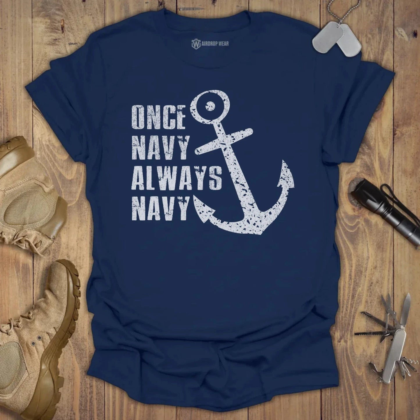Always Navy T-shirt Navy