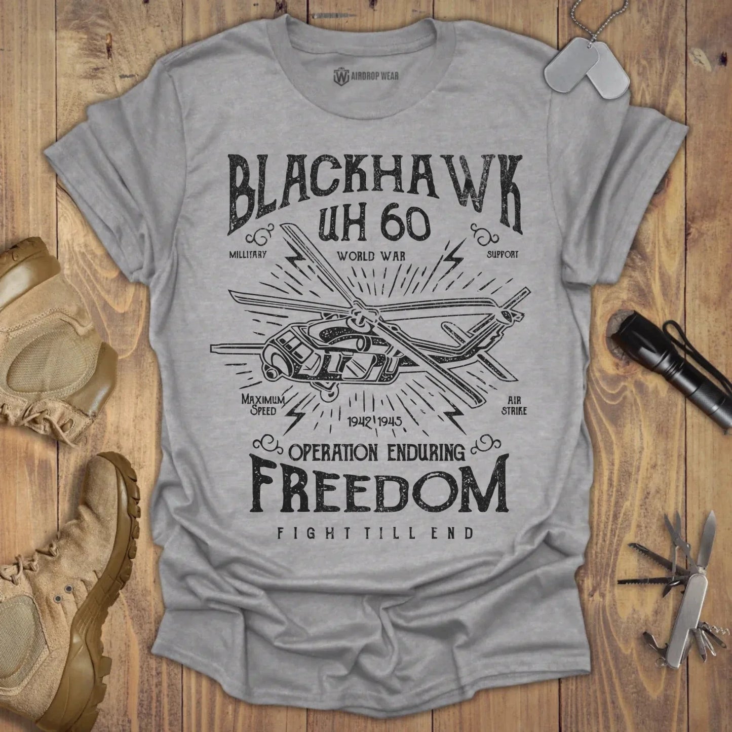 Blackhawk T-shirt Sport Grey