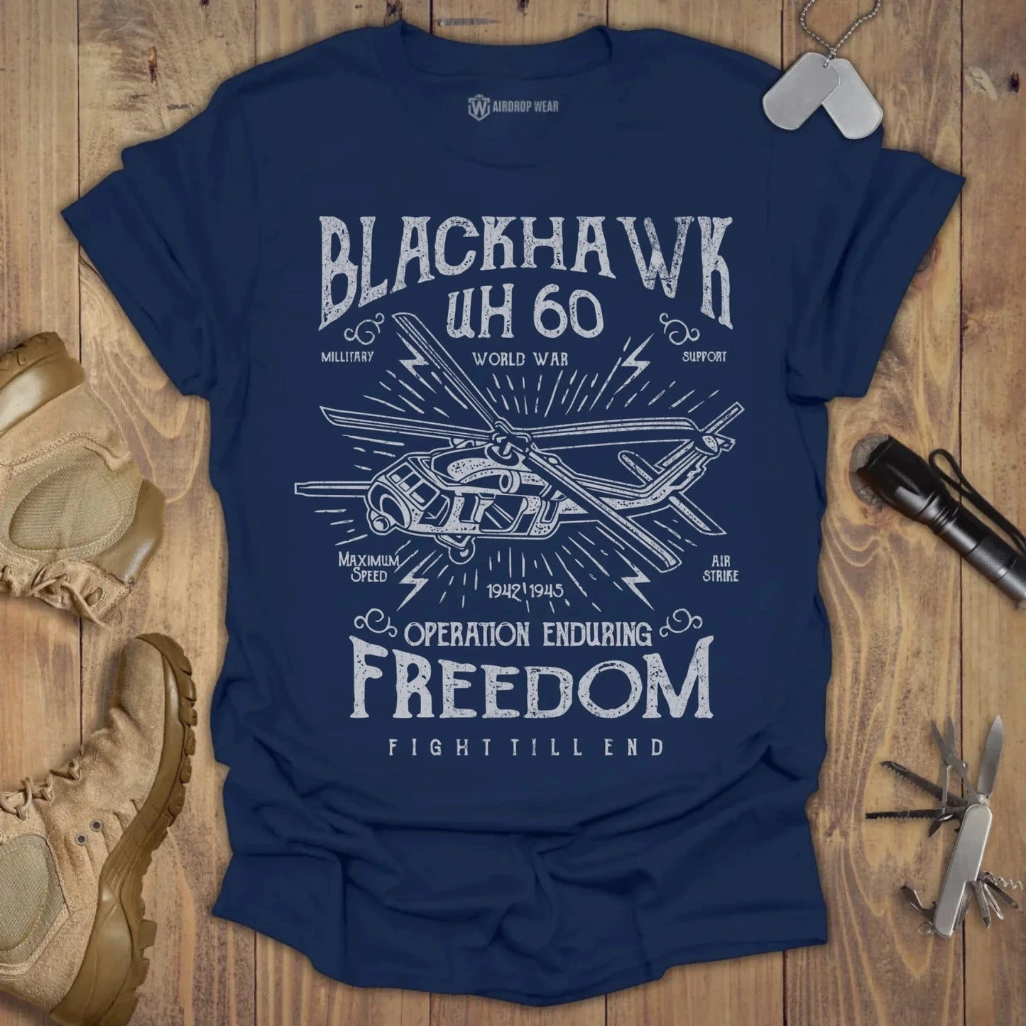 Blackhawk T-shirt Navy