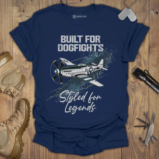 P-51 Mustang T-shirt Navy