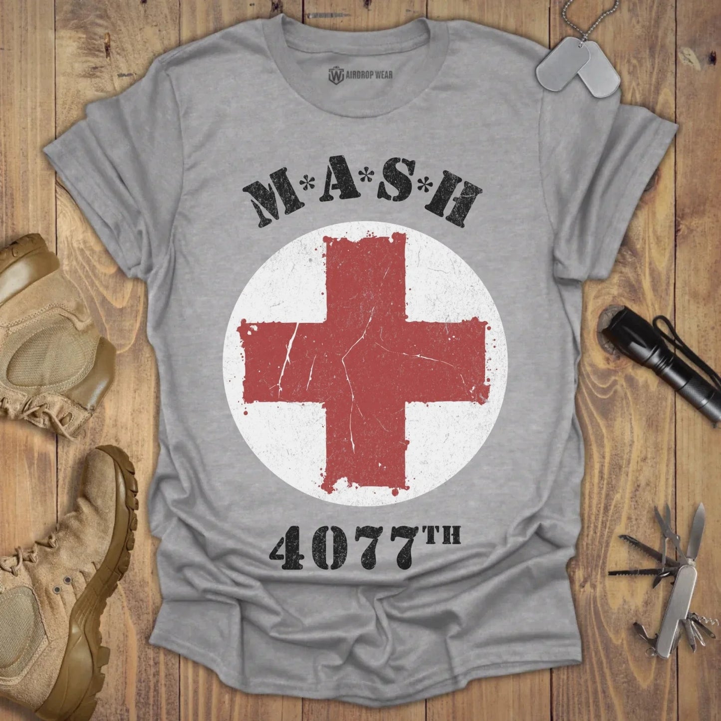 MASH 4077th T-shirt Sport Grey