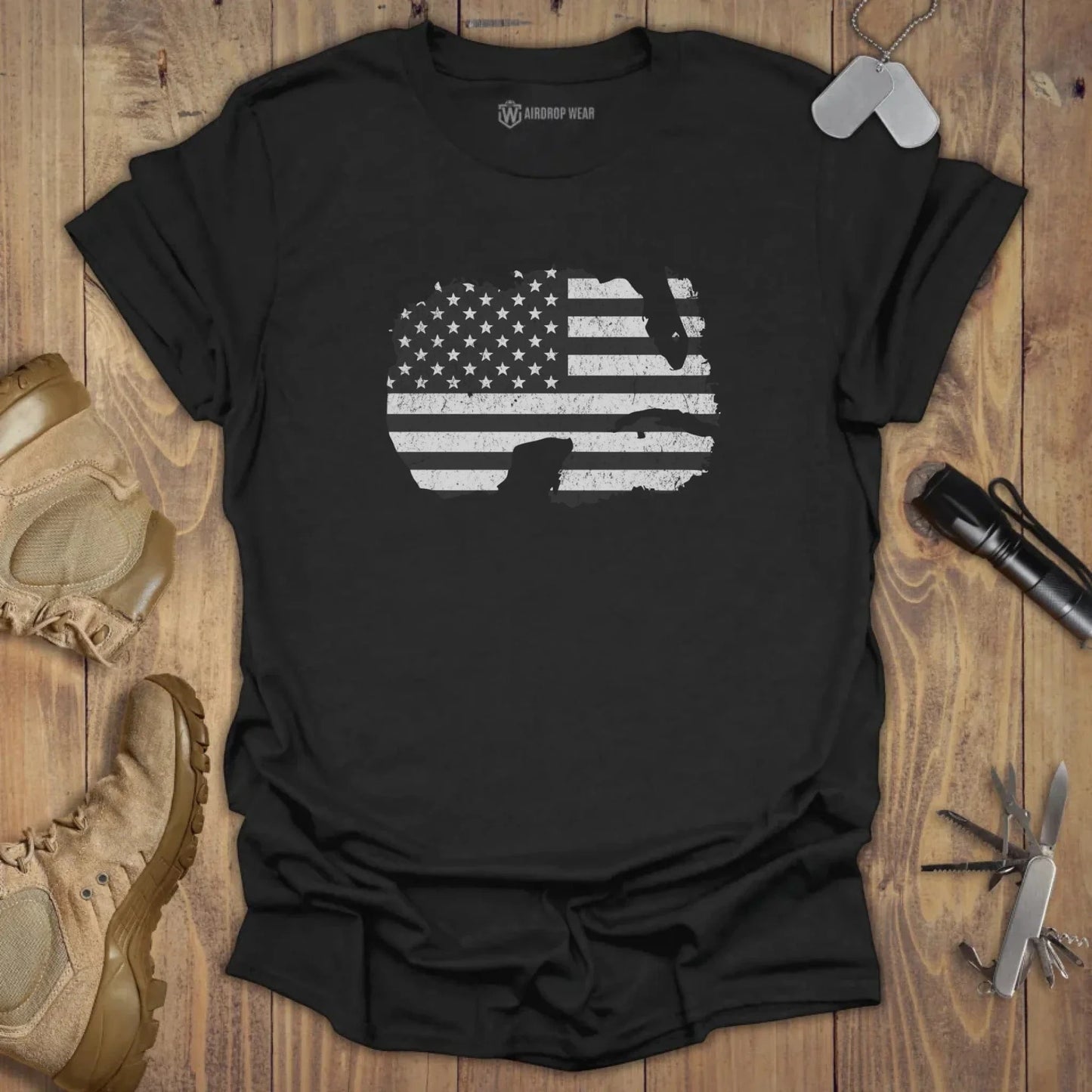 Gulf Of America T-shirt Black