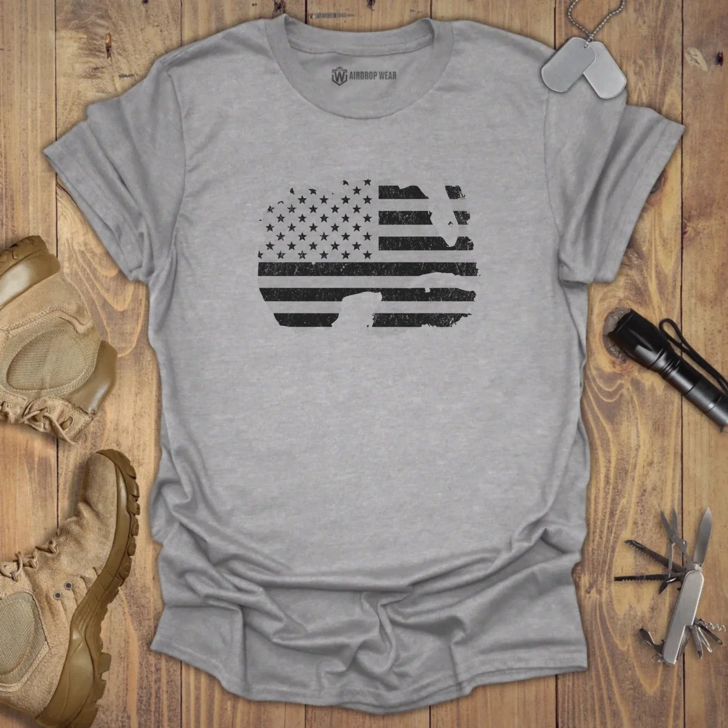 Gulf Of America T-shirt Sport Grey