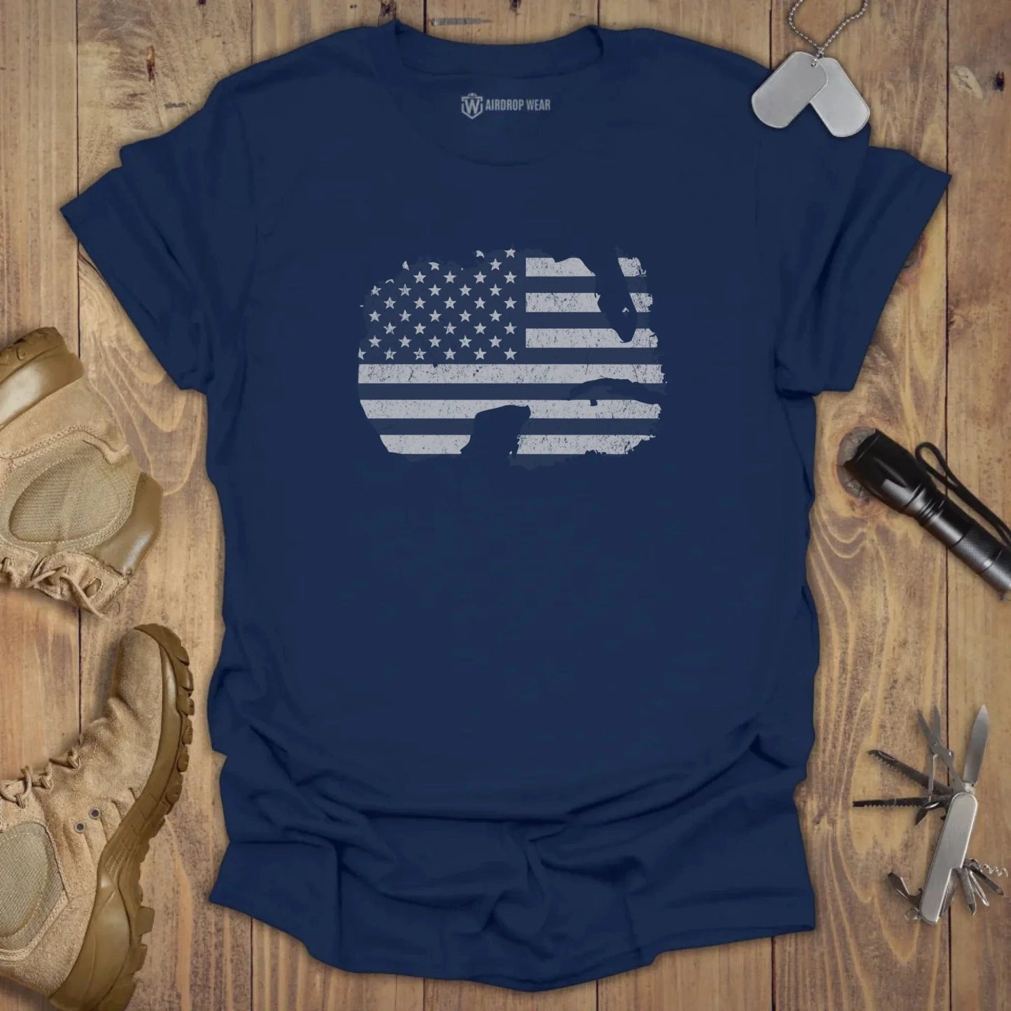 Gulf Of America T-shirt Navy