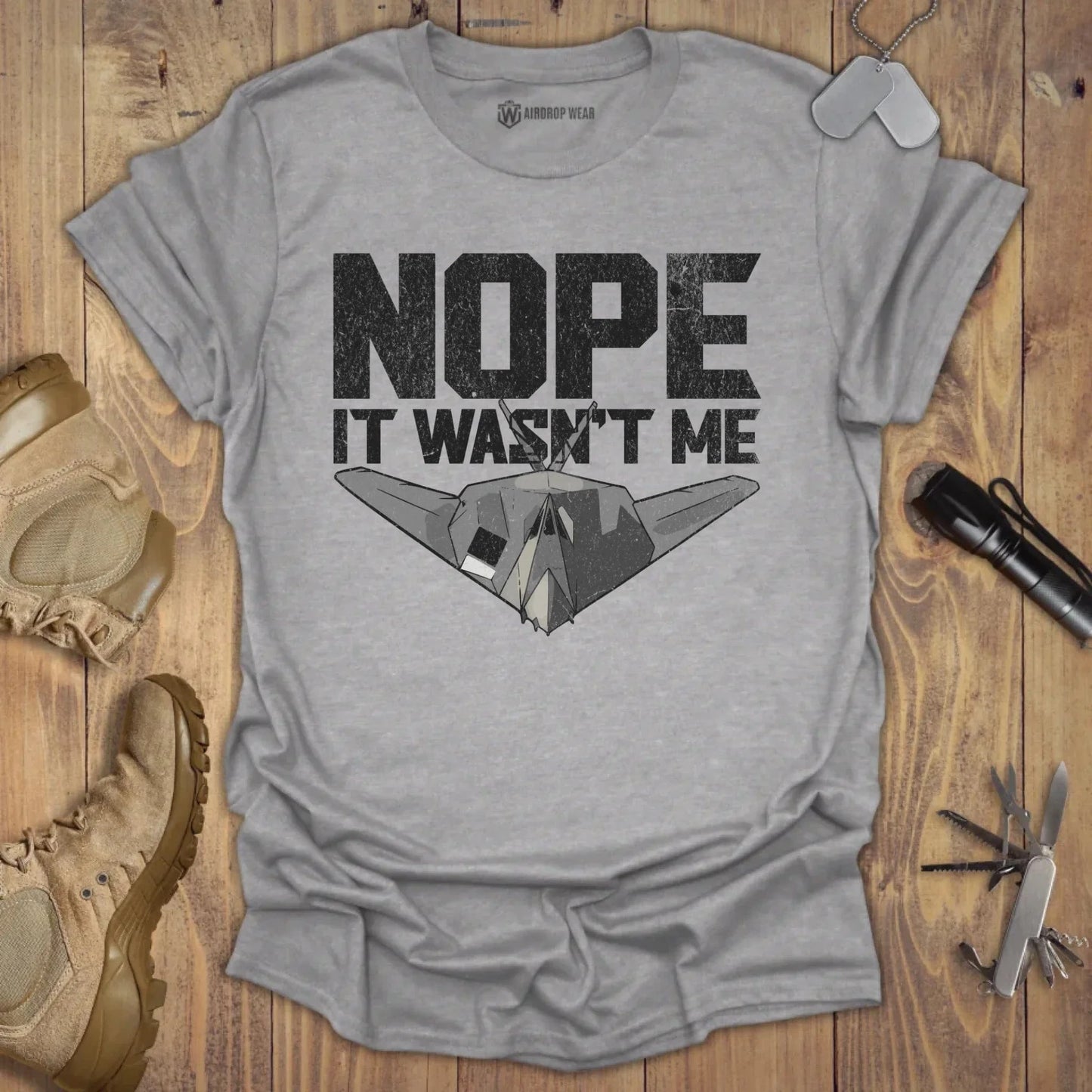 F-117 Nighthawk T-shirt Sport Grey