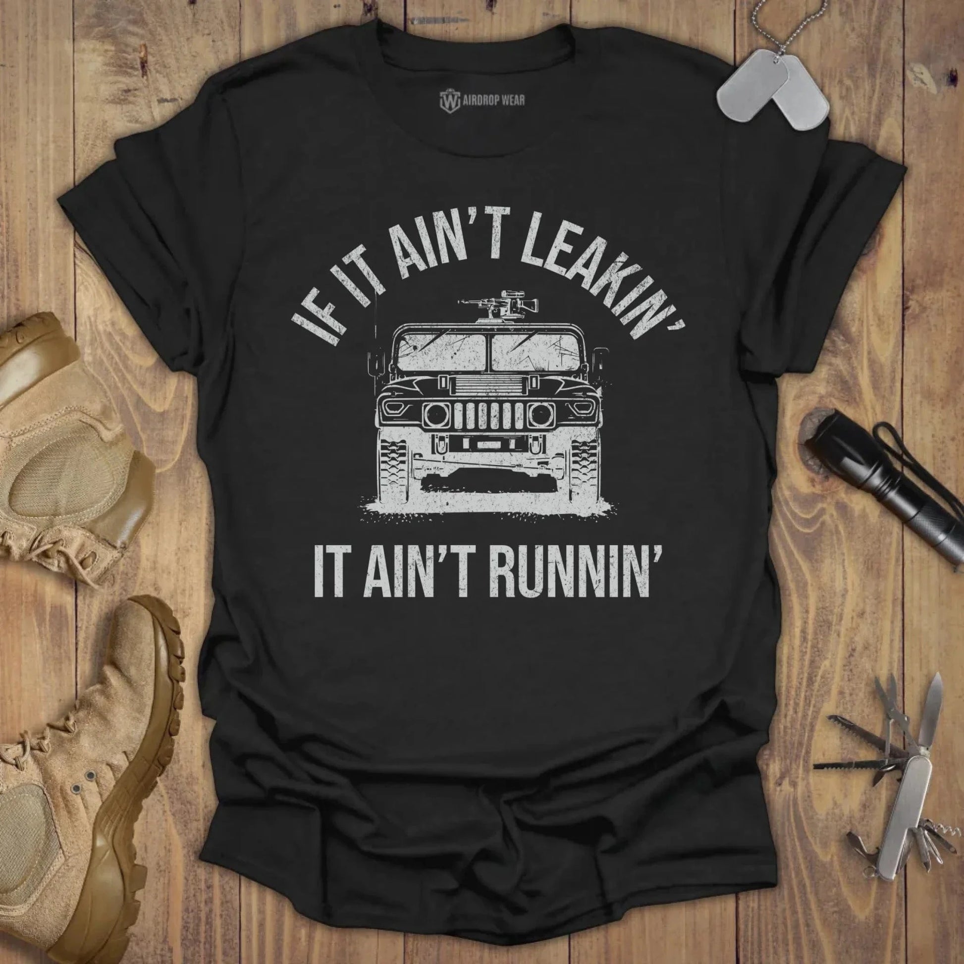 Humvee T-shirt Black