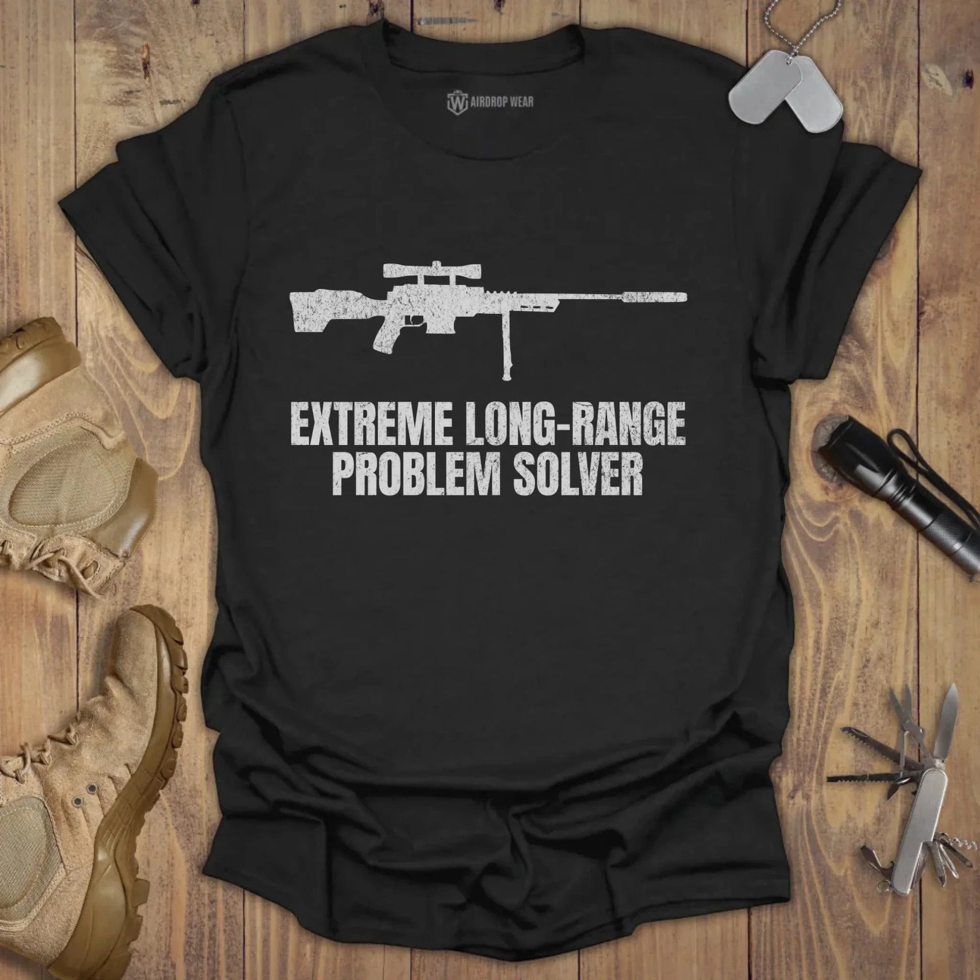 Problem Solver T-shirt Black