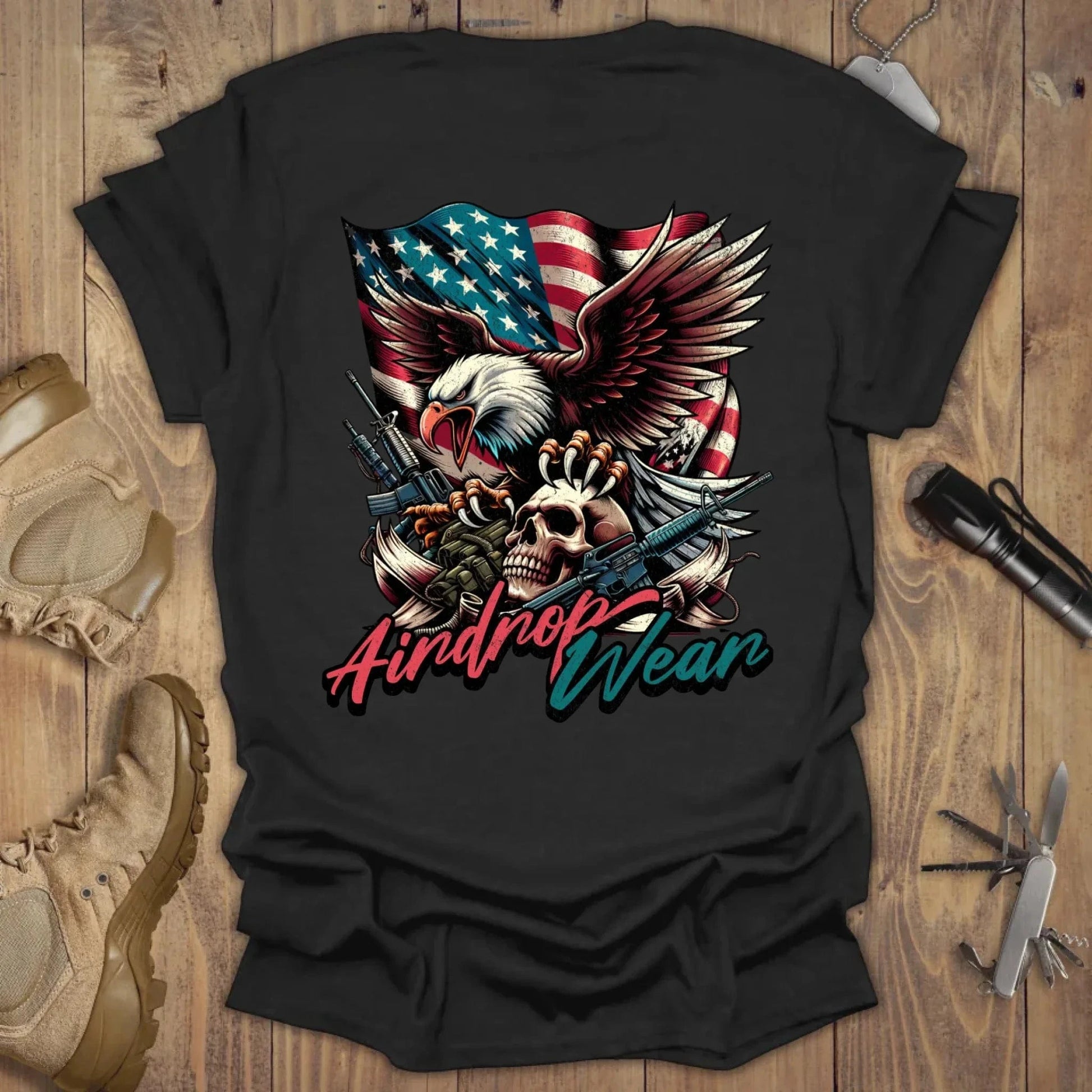 Signature Airdrop Wear T-shirt Black