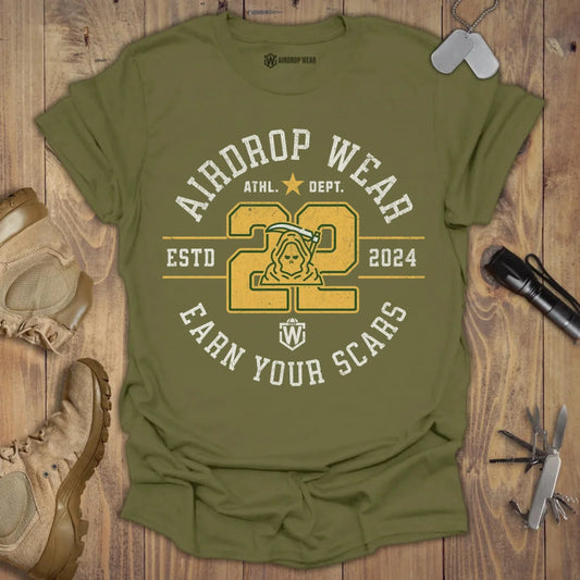 AW Signature Athletic Department T-shirt Military Green