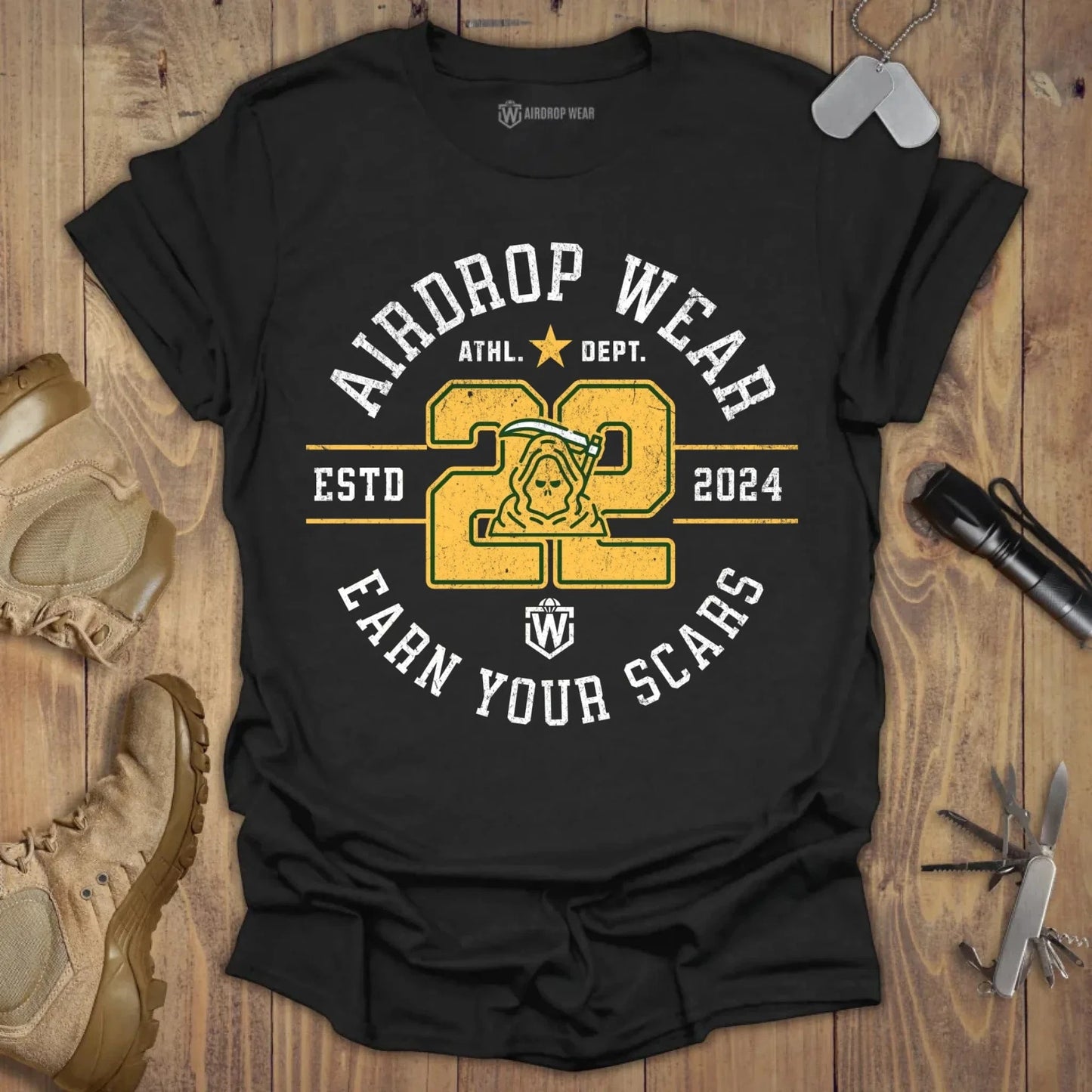 AW Signature Athletic Department T-shirt Black