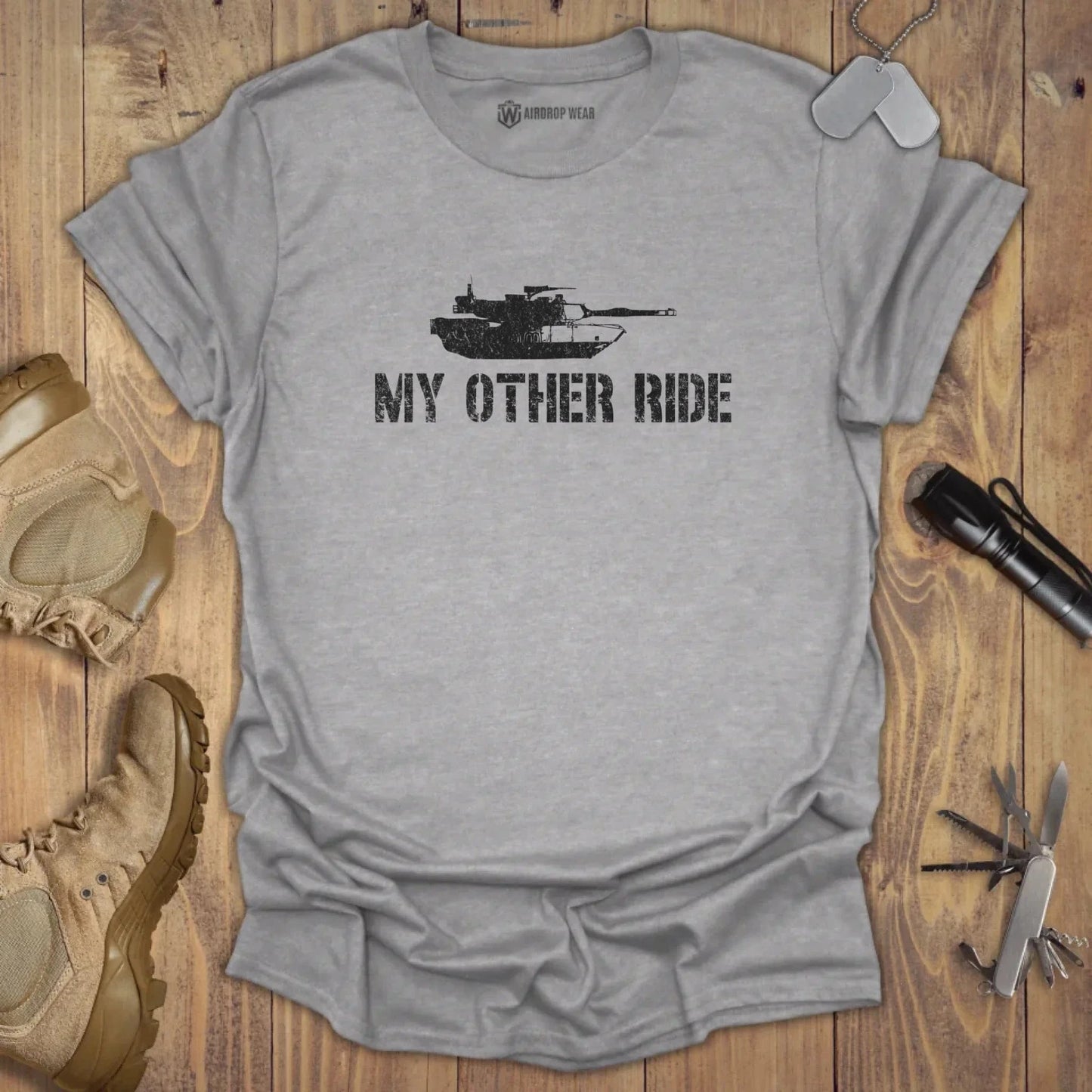 My Other Ride T-shirt Sport Grey