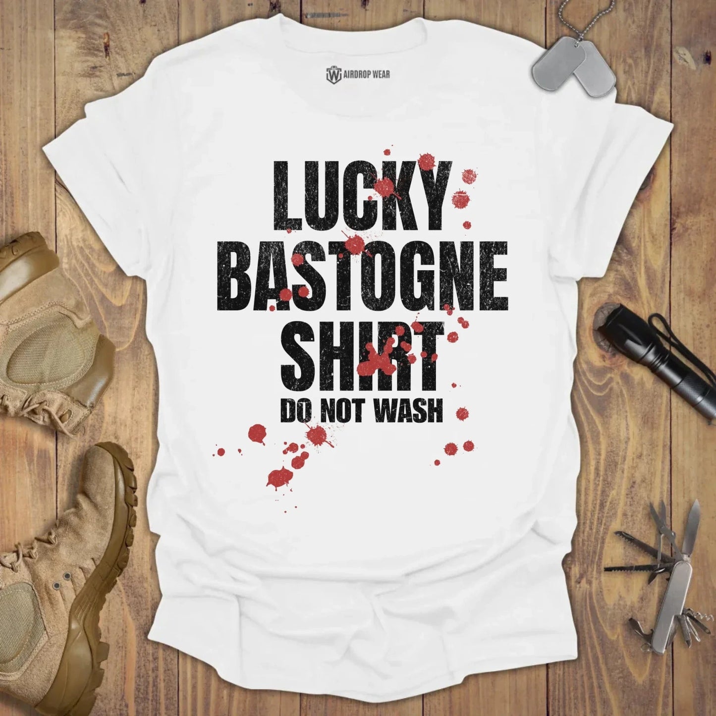 Lucky Bastogne T-shirt White