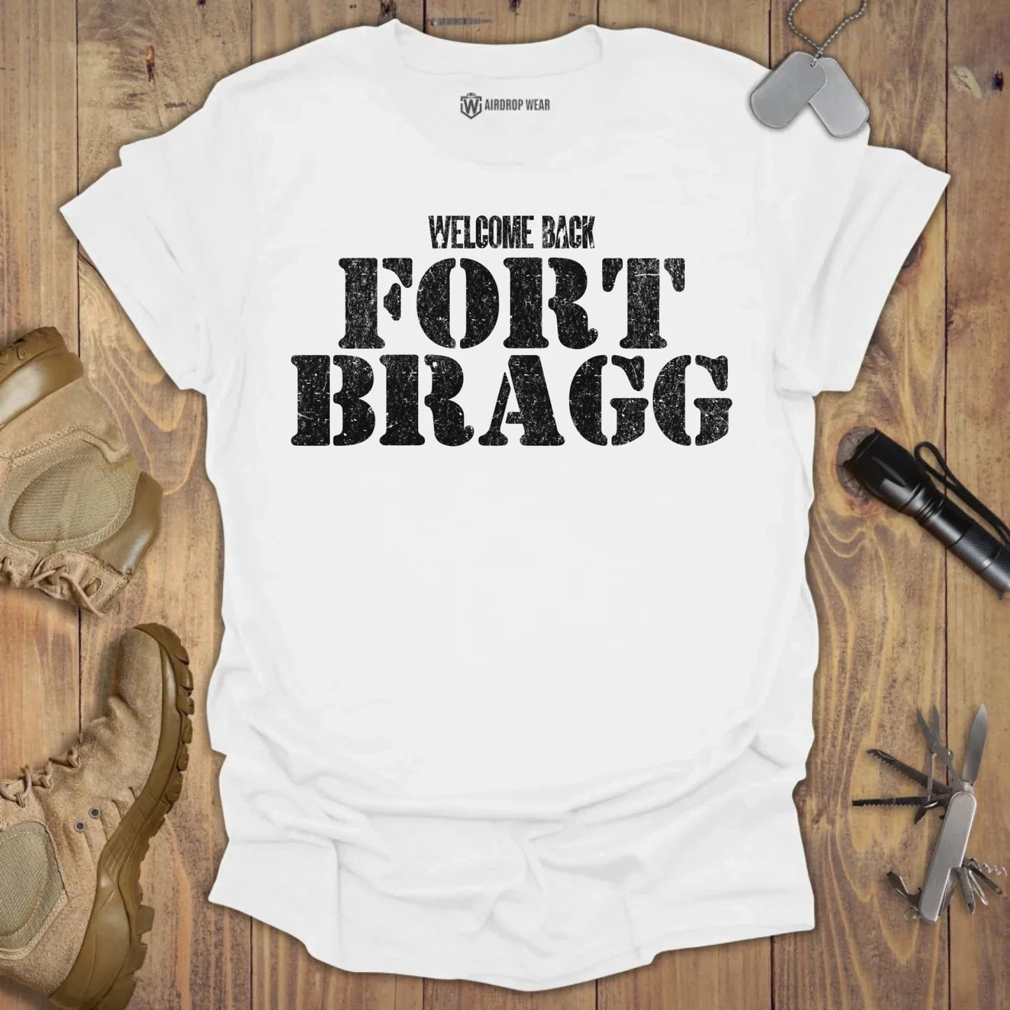 Welcome Back Fort Bragg T-shirt White