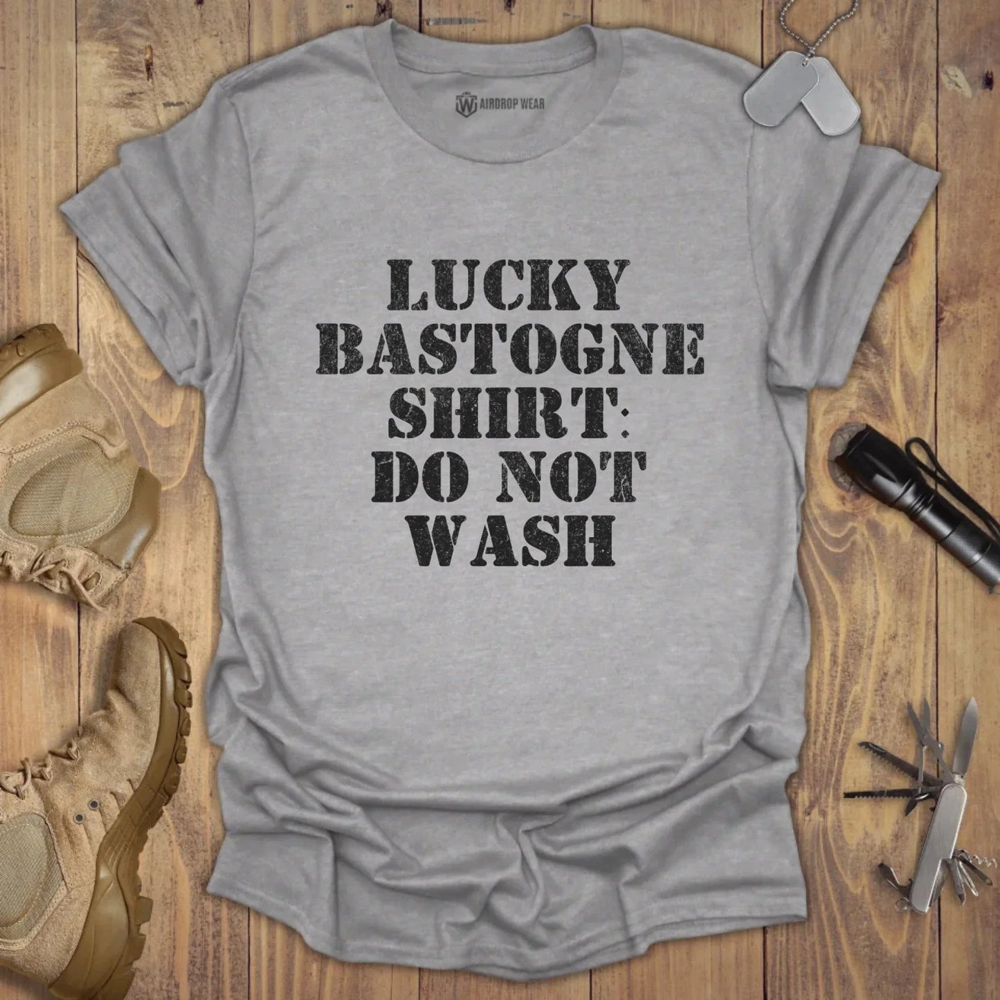 Lucky Bastogne T-shirt Sport Grey