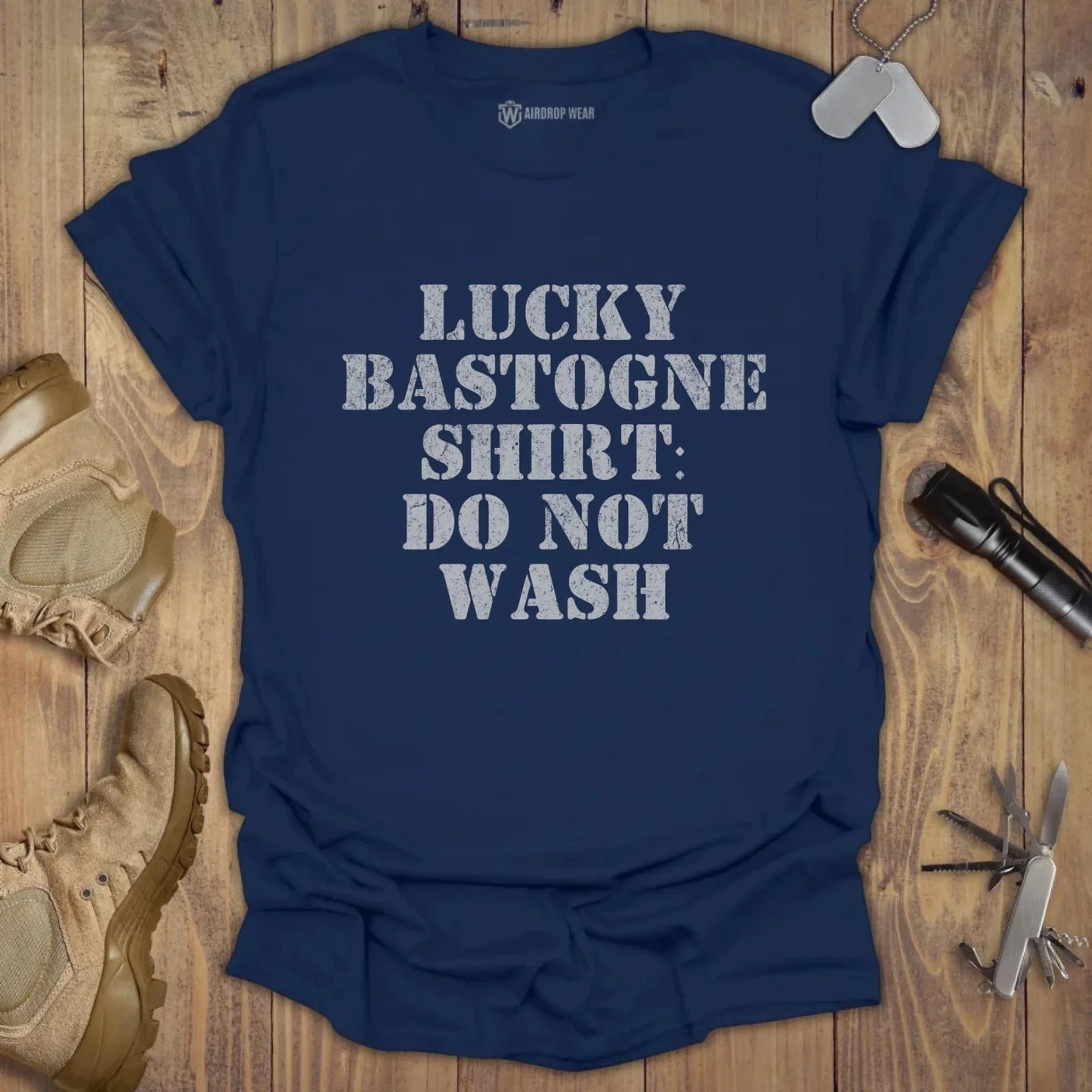 Lucky Bastogne T-shirt Navy