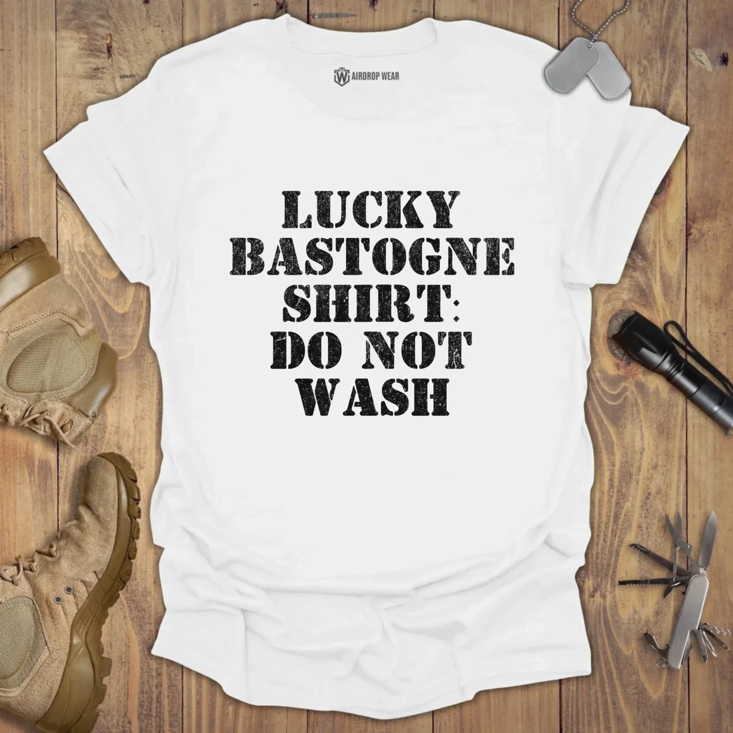 Lucky Bastogne T-shirt White