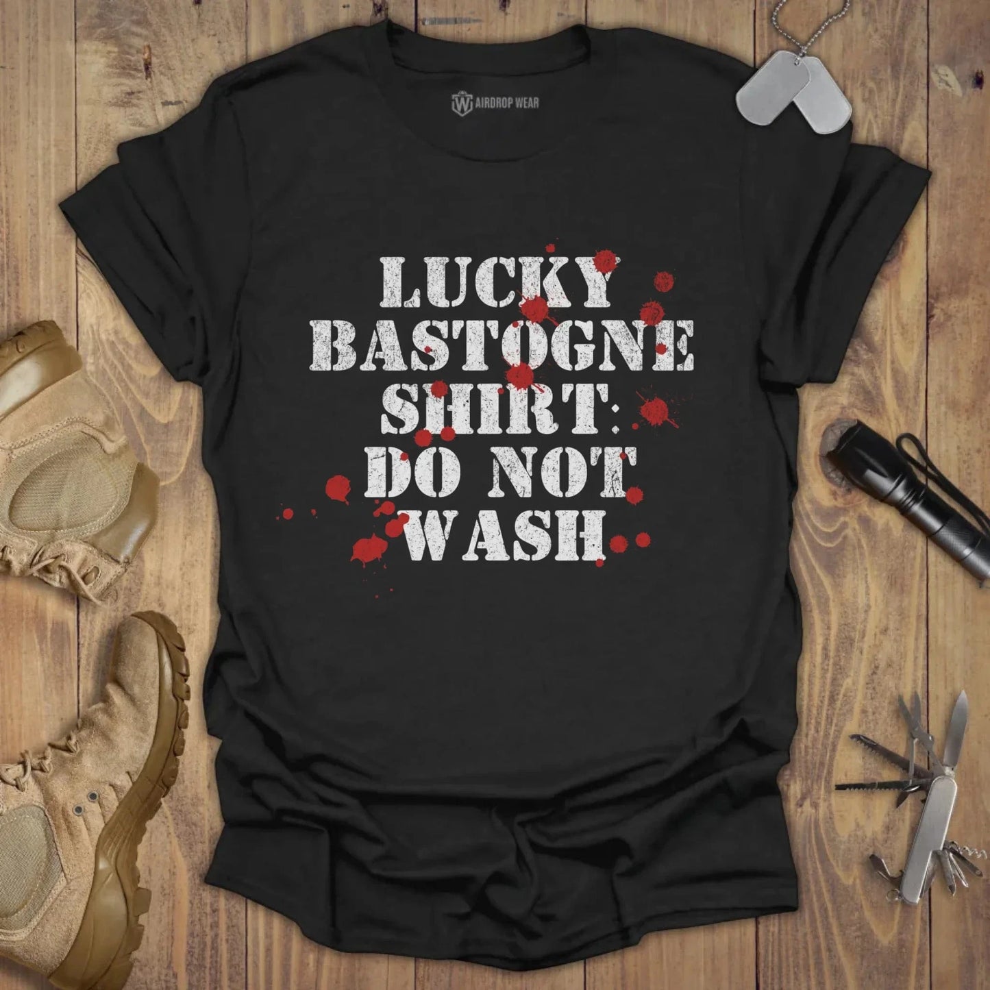 Lucky Bastogne T-shirt Black