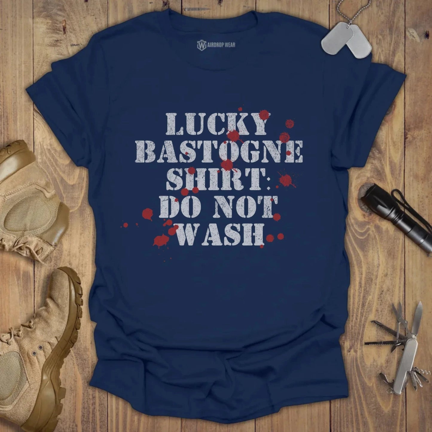 Lucky Bastogne T-shirt Navy