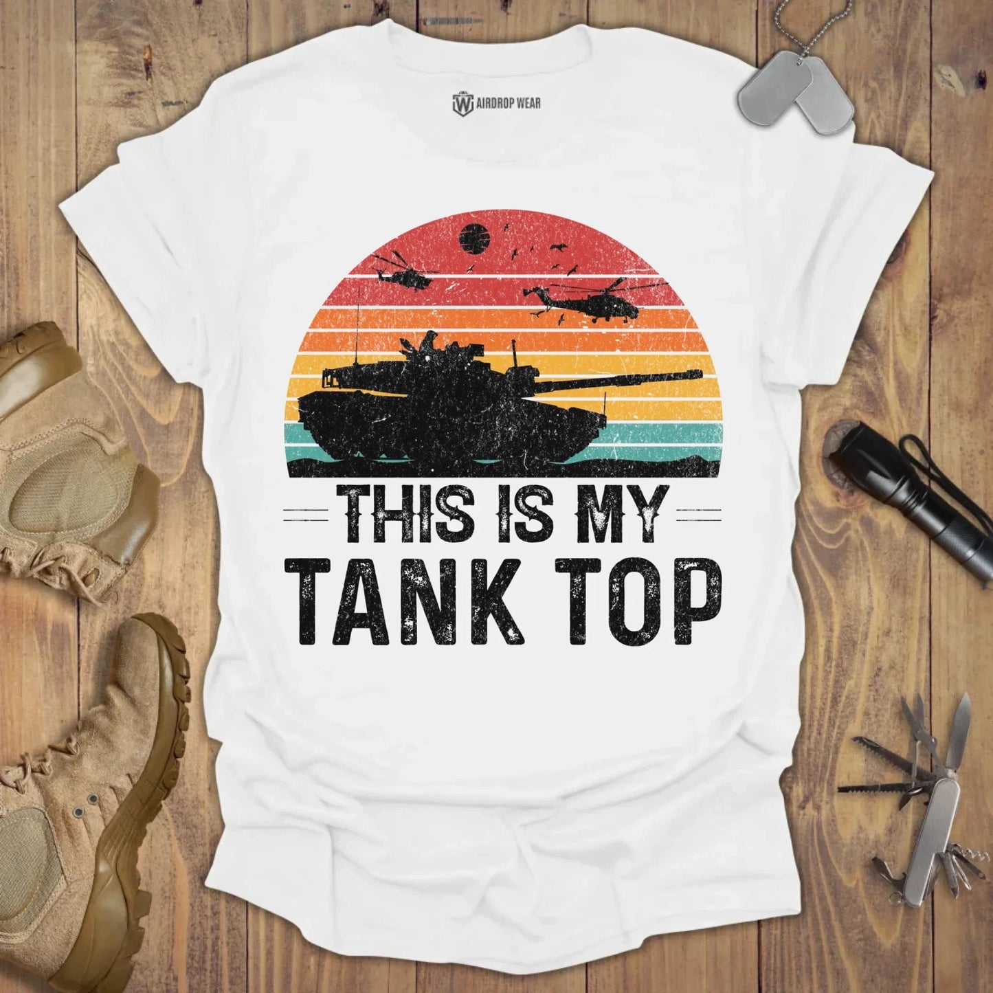 This Is My Tank Top T-shirt White
