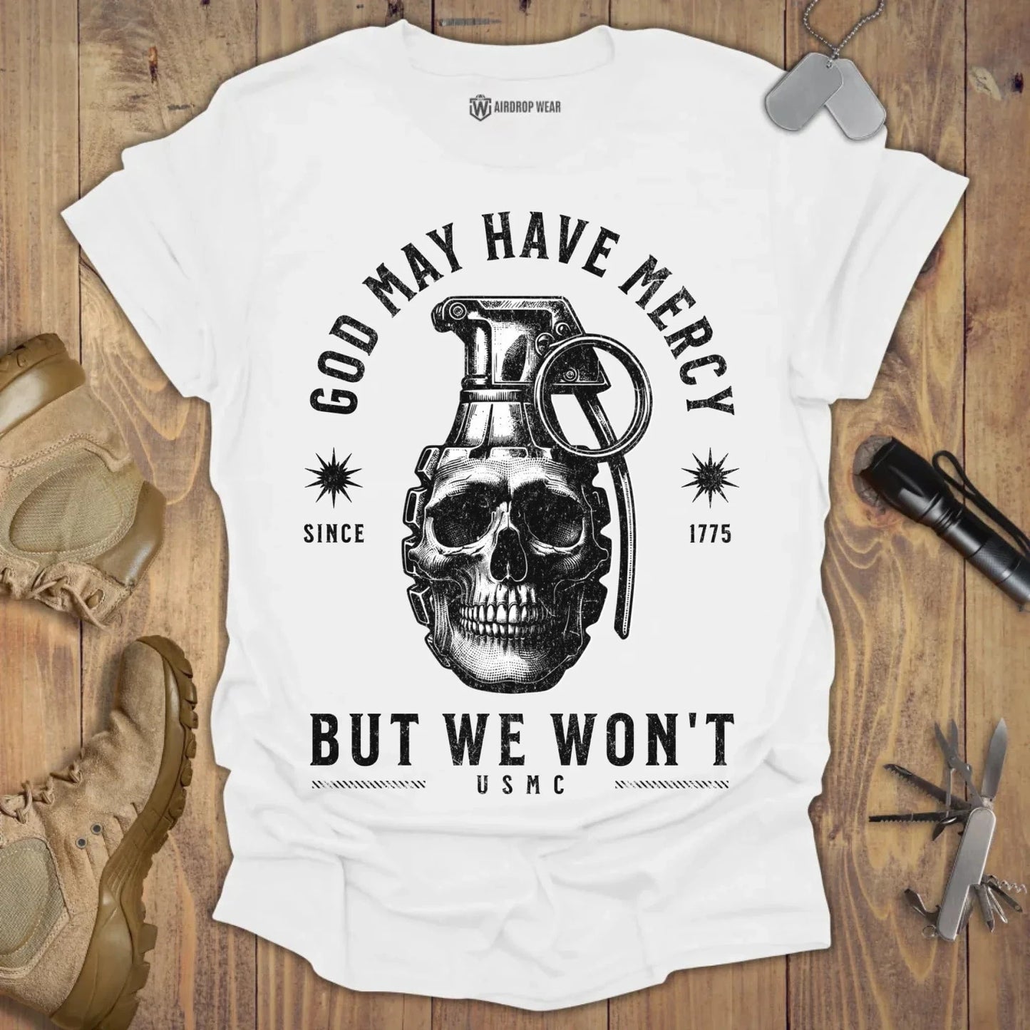 We Won't T-shirt White