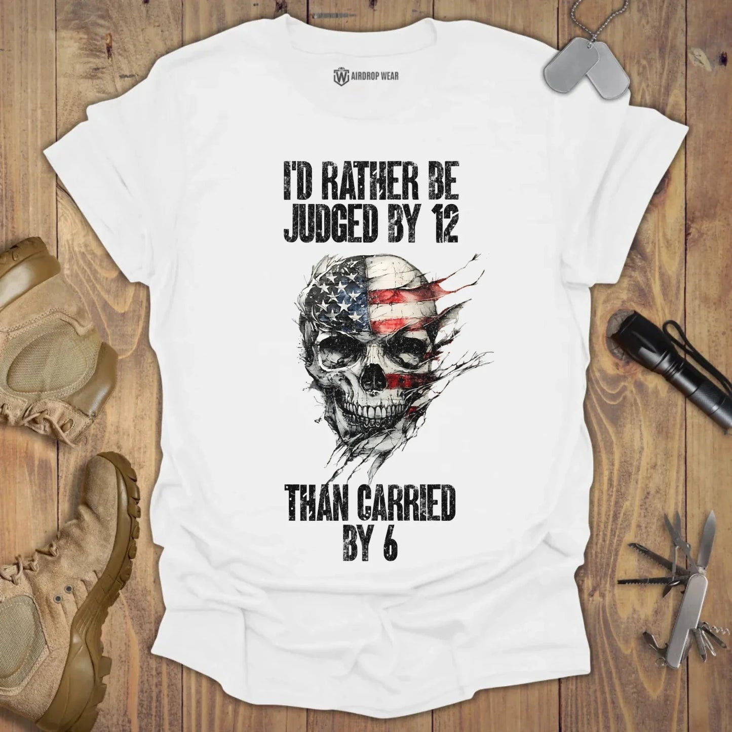 Judged By 12 T-shirt White