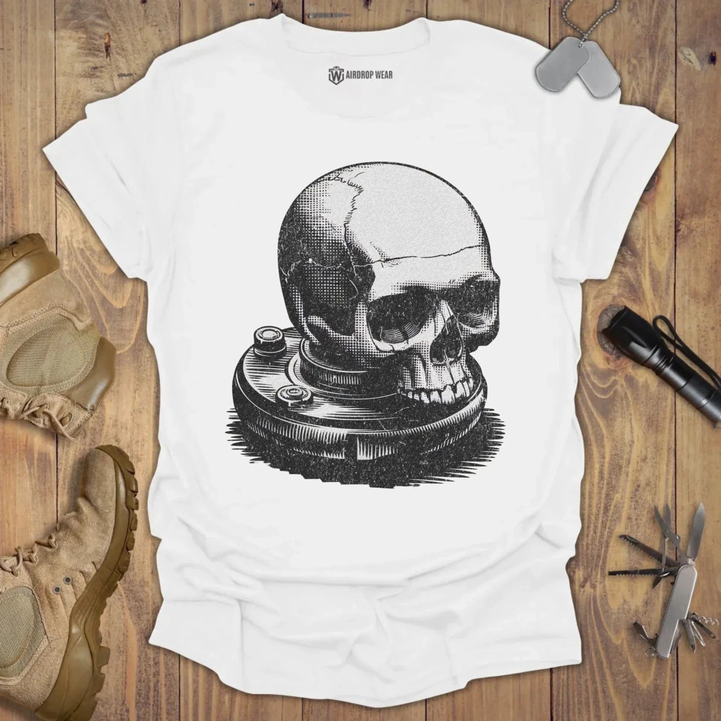 Anti-Tank Mine T-shirt White