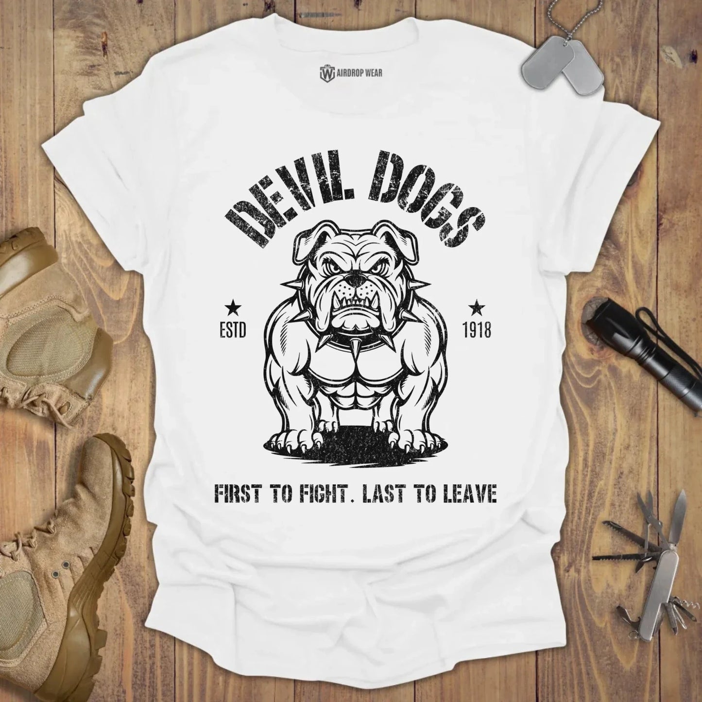 Devil Dogs T-shirt White
