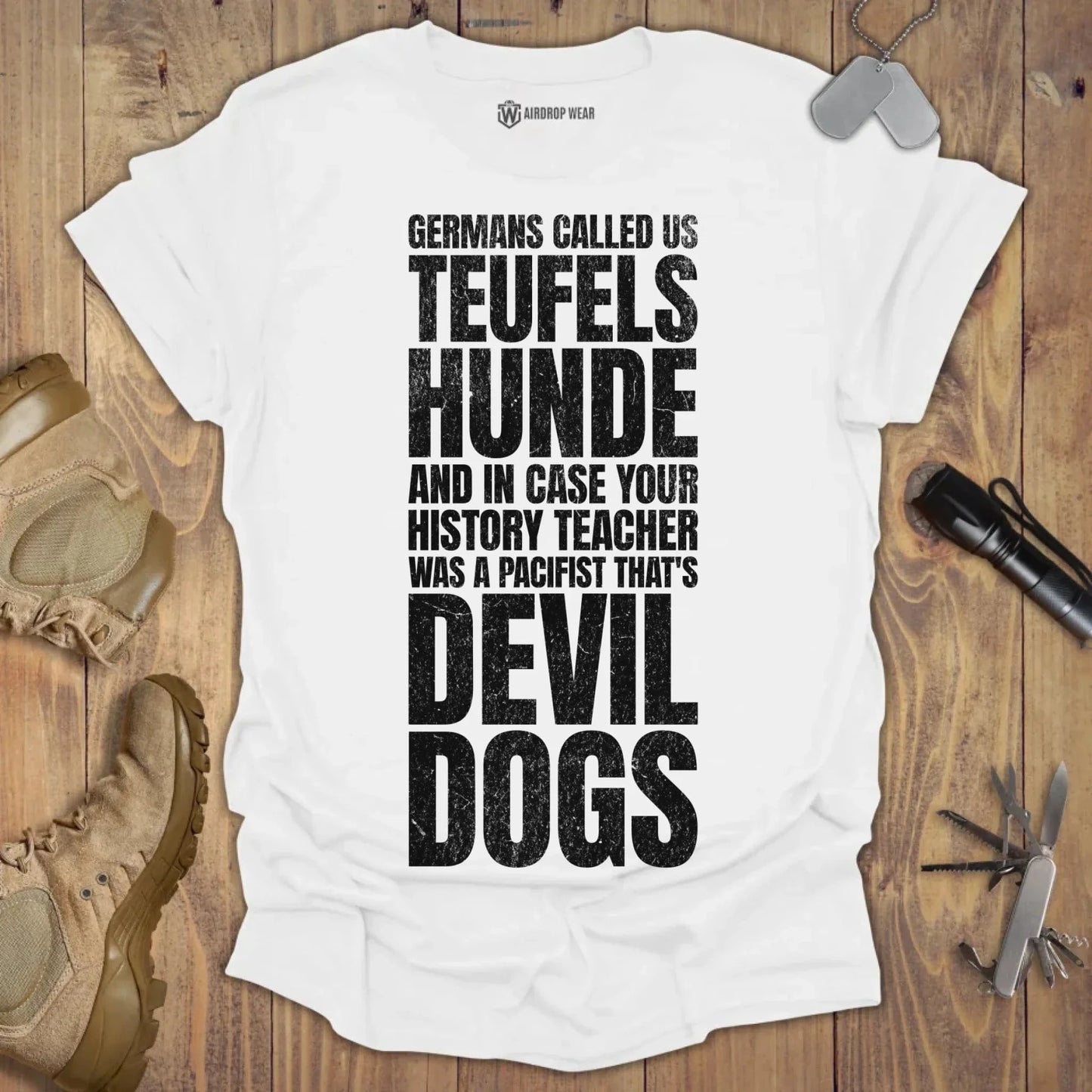 Devil Dogs T-shirt White