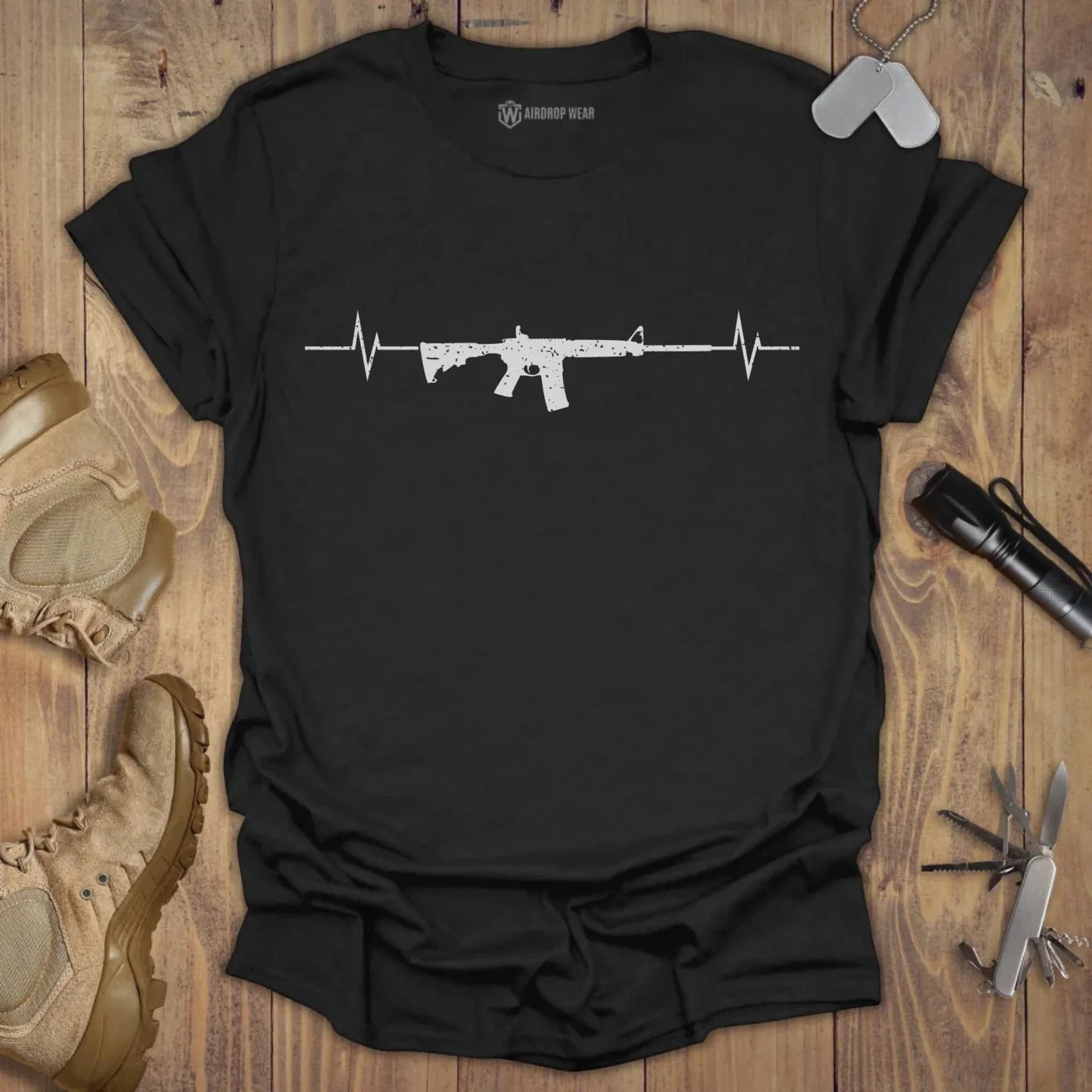 AR-15 Pulse T-shirt Black