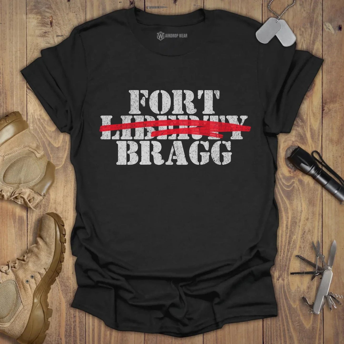 Fort Bragg T-shirt Black