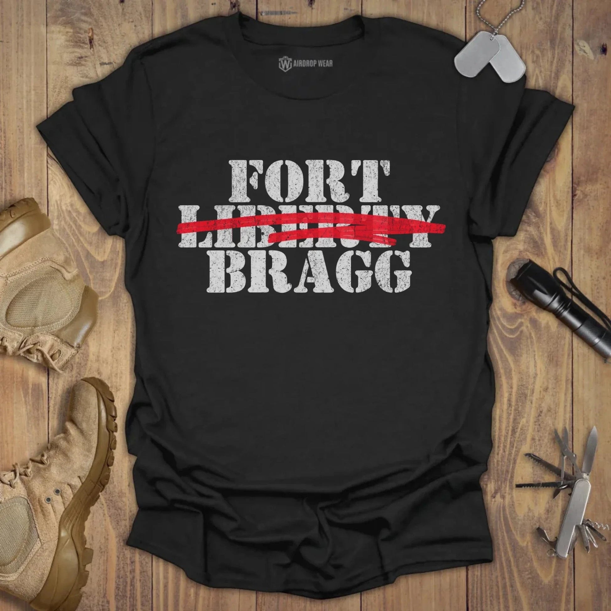 Fort Bragg T-shirt Black